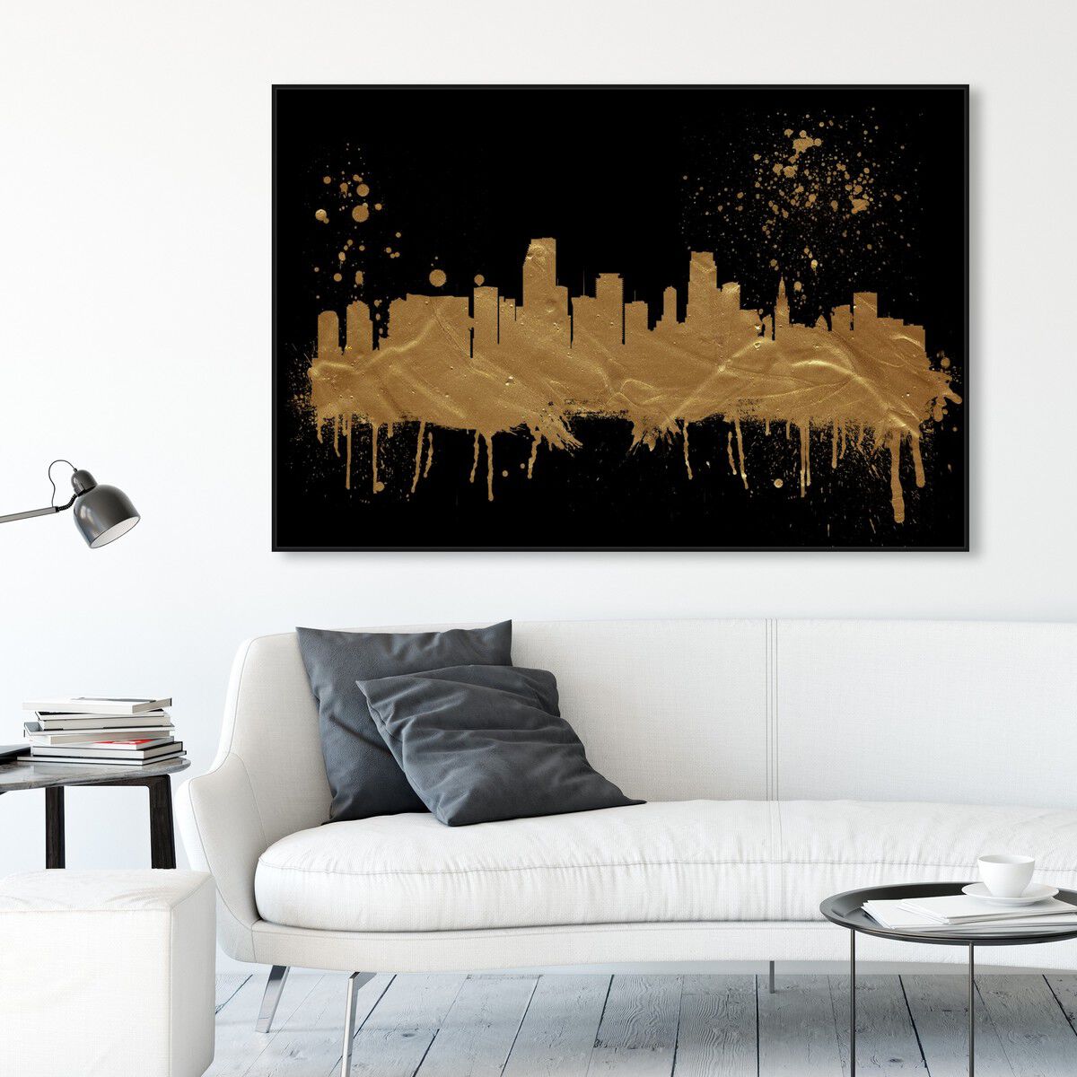 54x36/Framed Canvas/BFL