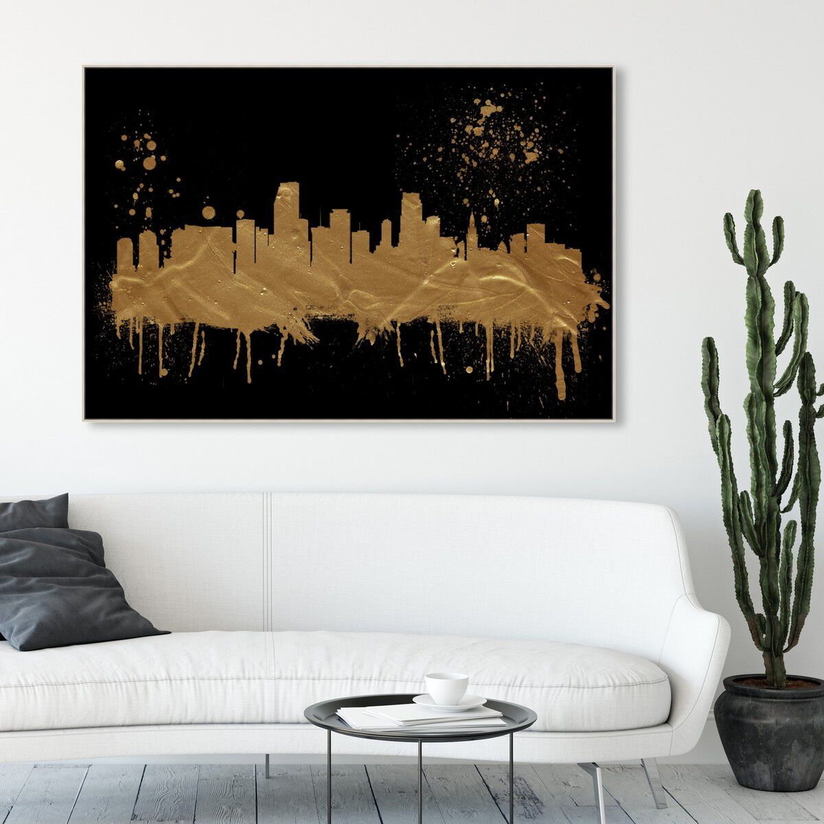 54x36/Framed Canvas/CFL