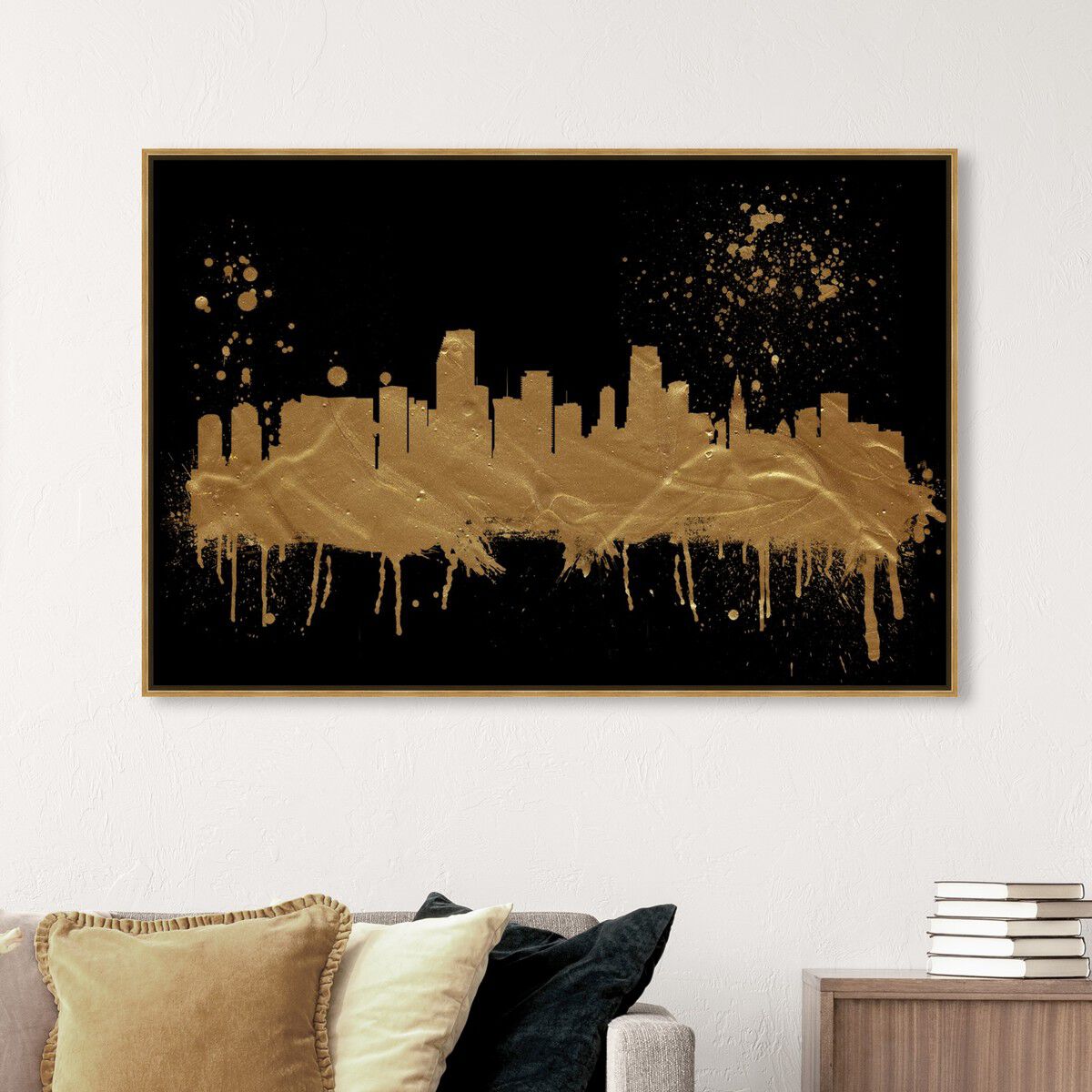 54x36/Framed Canvas/PSGLD