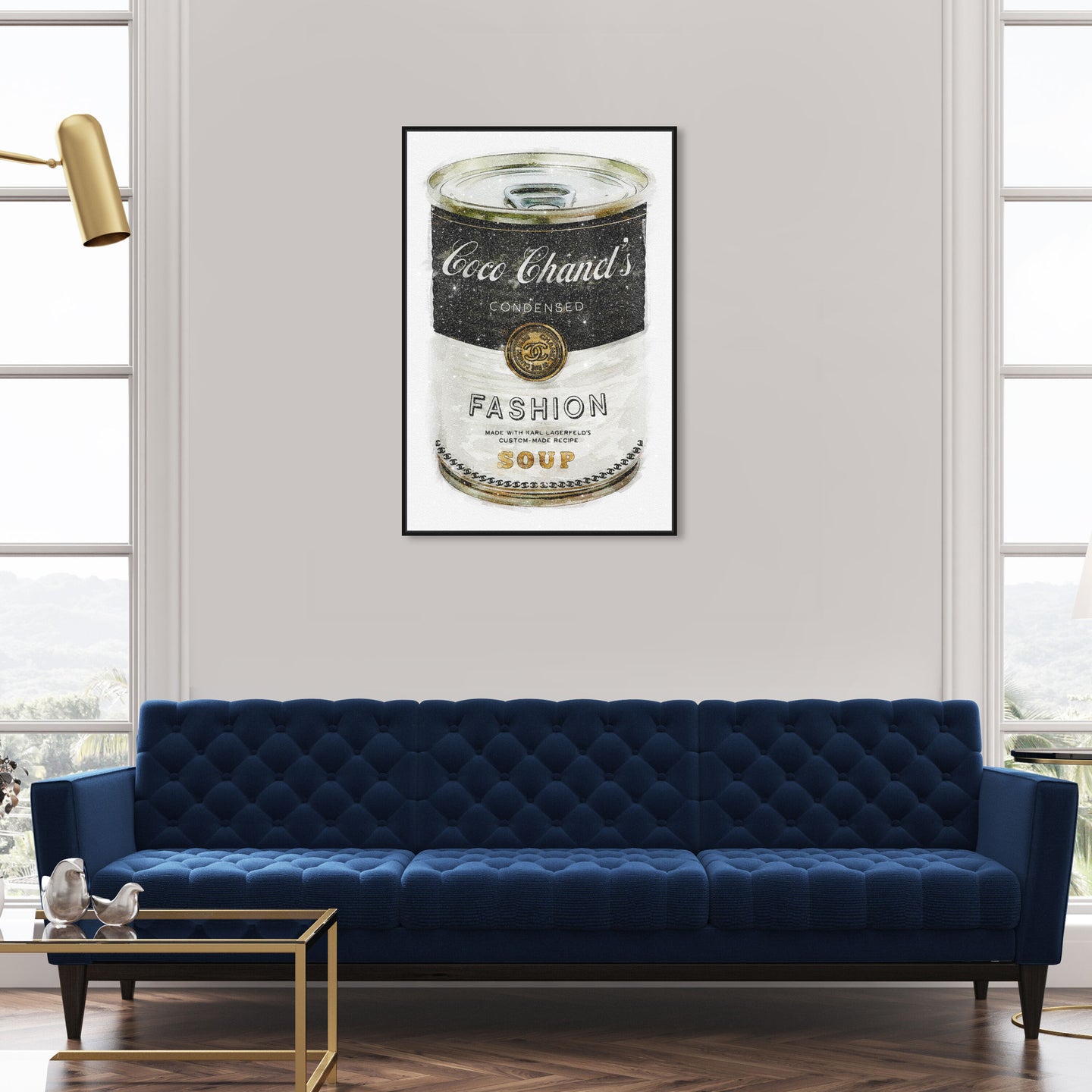 Fashion Soup: Diamond Dust Wall Art | Oliver Gal
