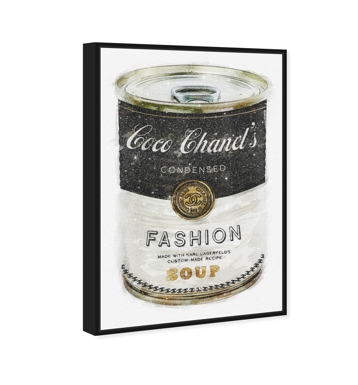 Fashion Soup: Diamond Dust Wall Art | Oliver Gal