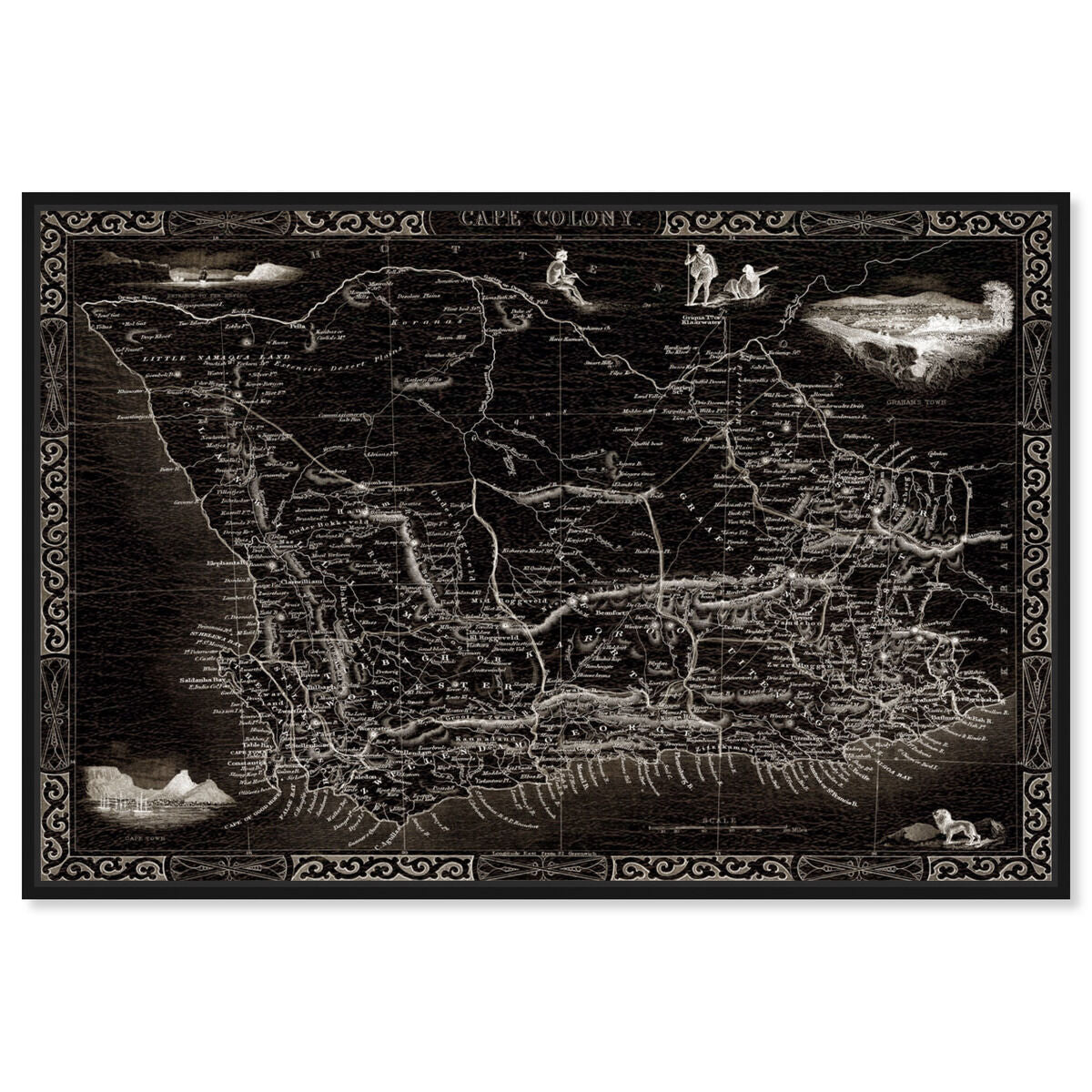 Cape Colony 1851 Map