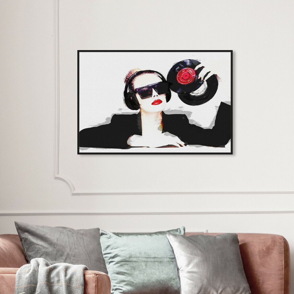 54x36/Framed Canvas/BFL