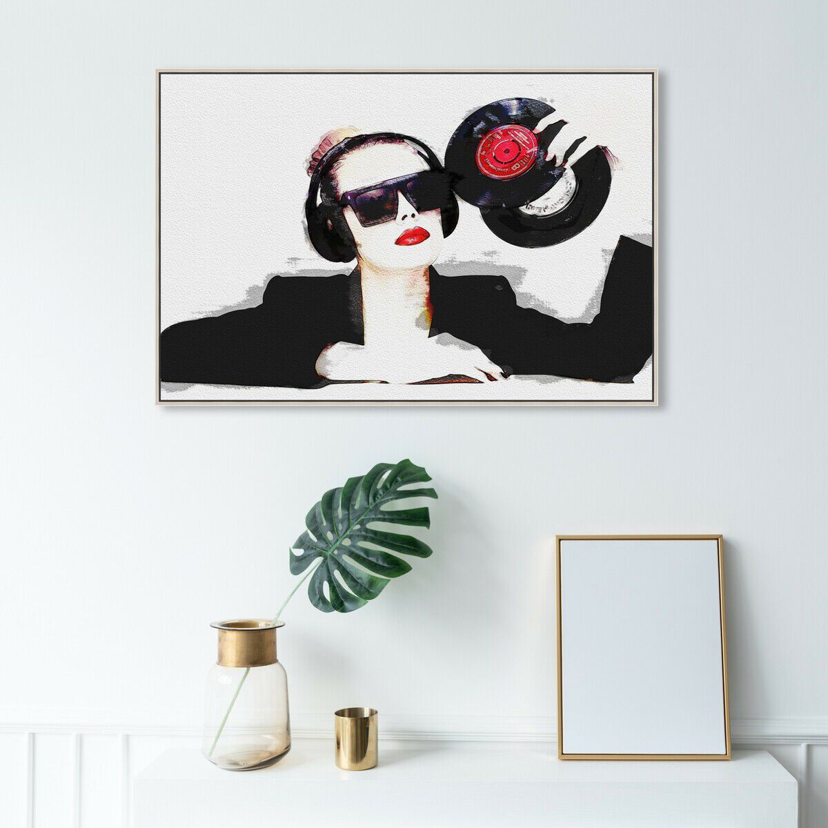 54x36/Framed Canvas/CFL