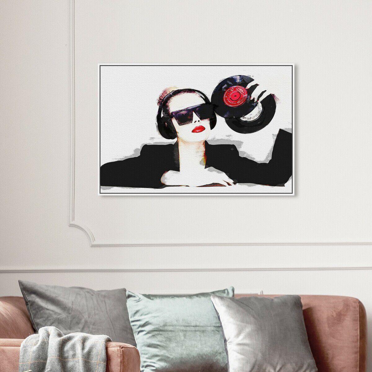 54x36/Framed Canvas/WFL
