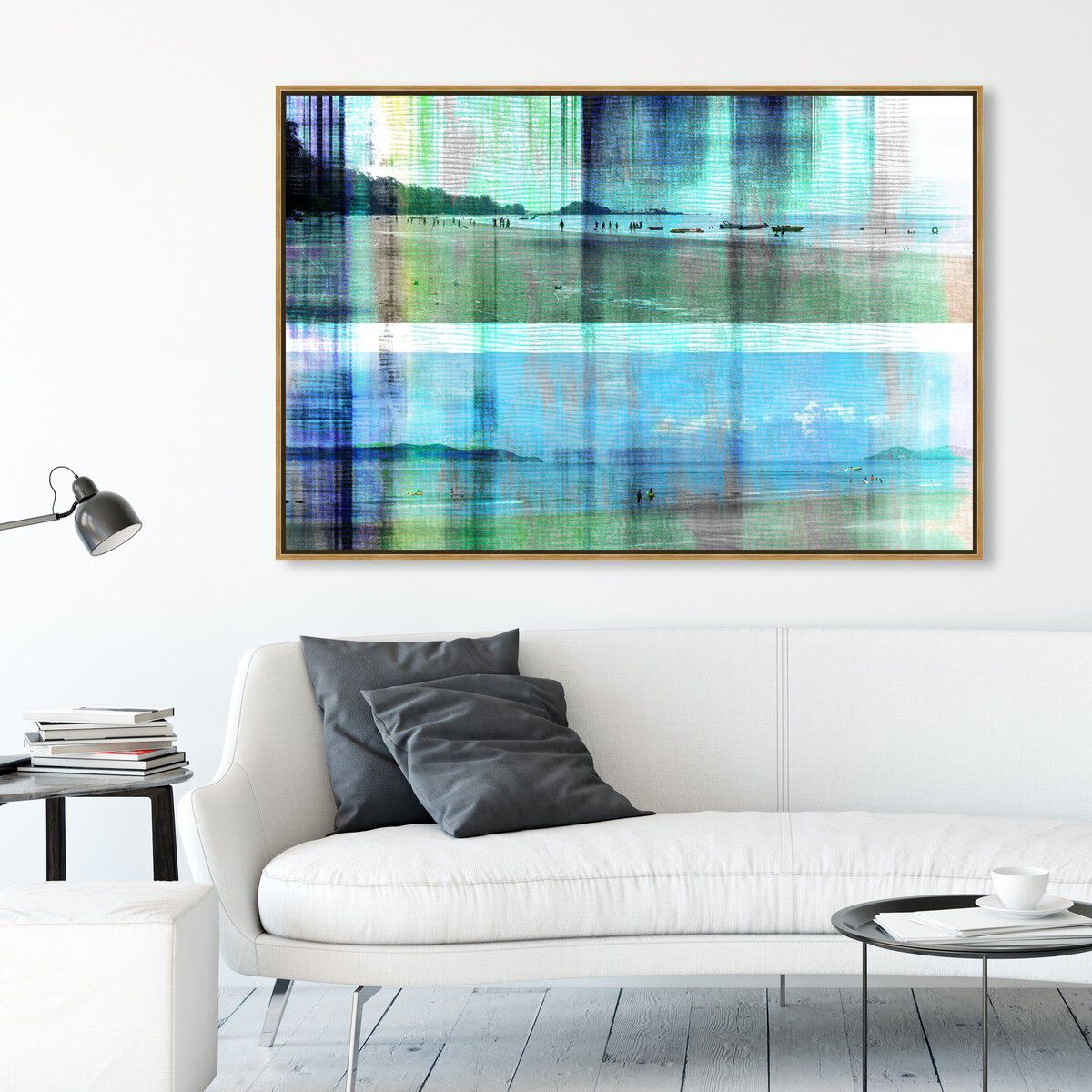 54x36/Framed Canvas/PSGLD