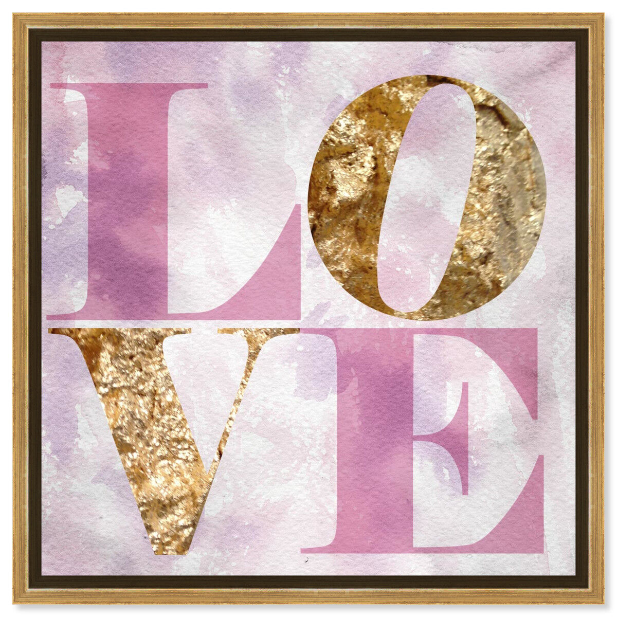 40x40/Framed Canvas/PSGLD