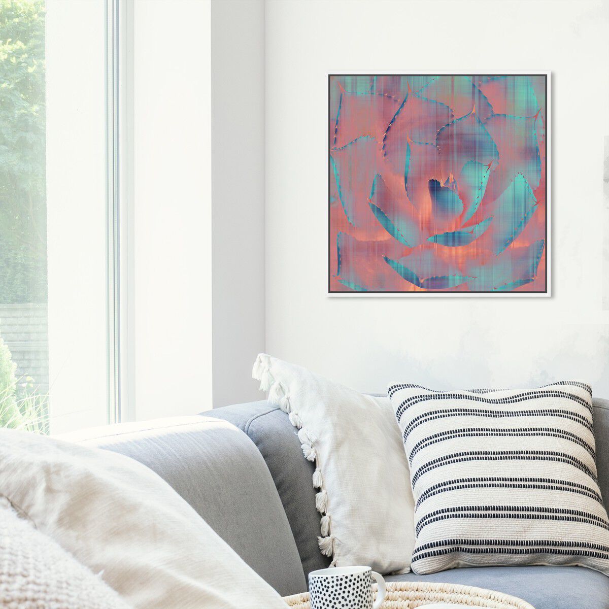 40x40/Framed Canvas/WFL