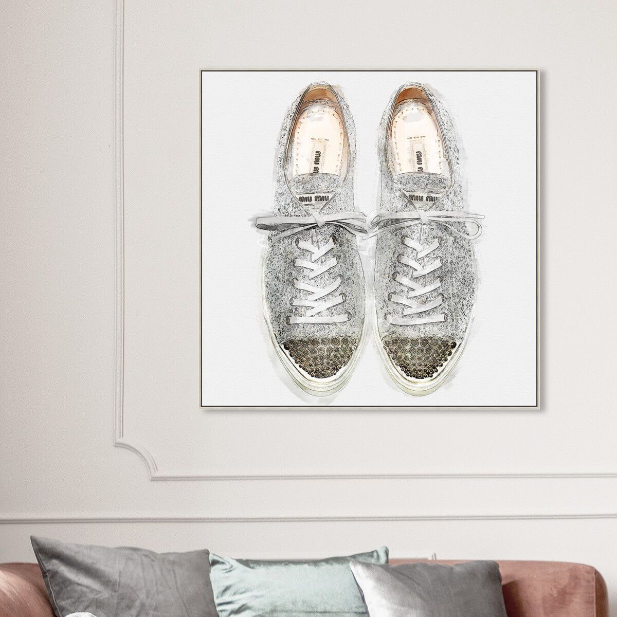40x40/Framed Canvas/CFL