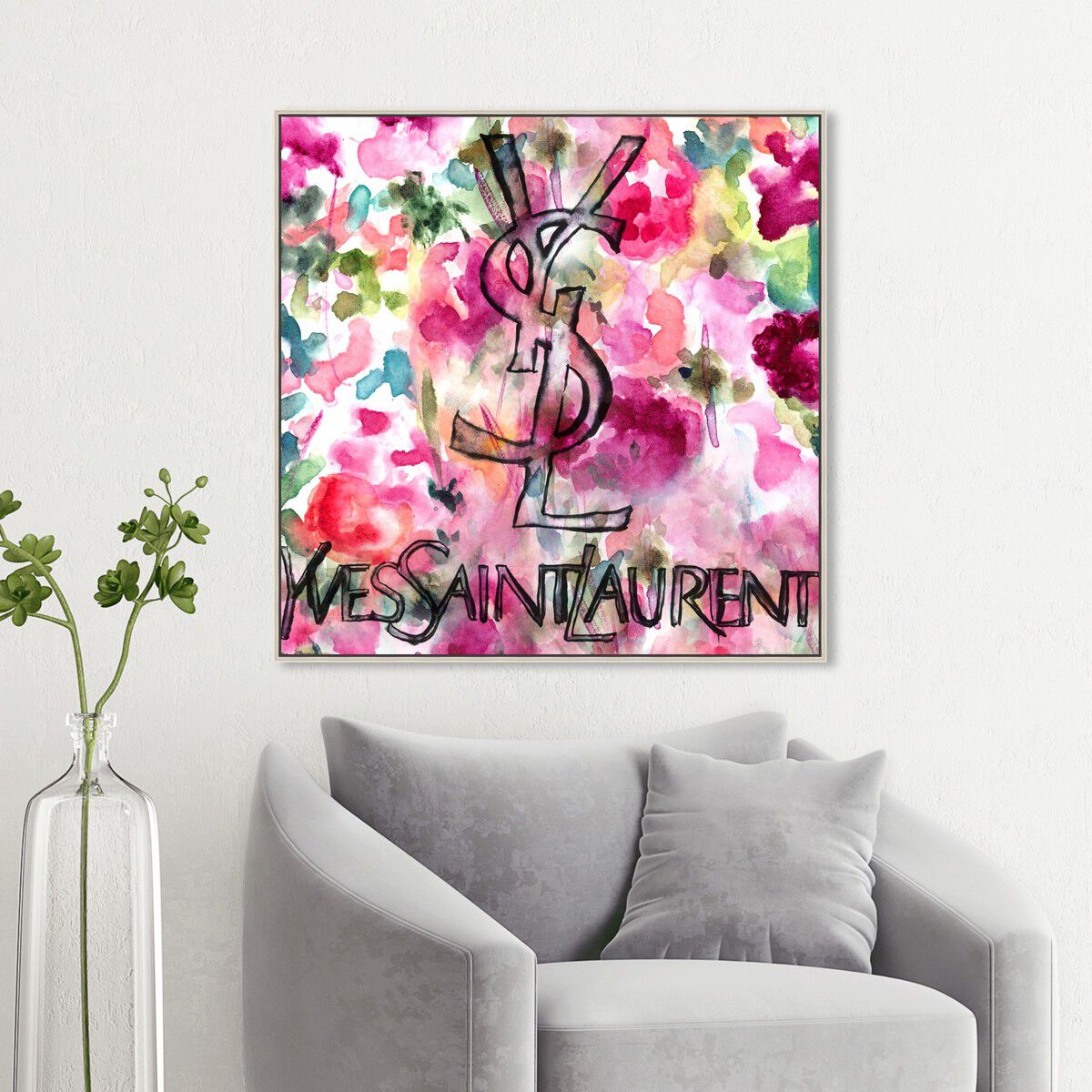 40x40/Framed Canvas/CFL