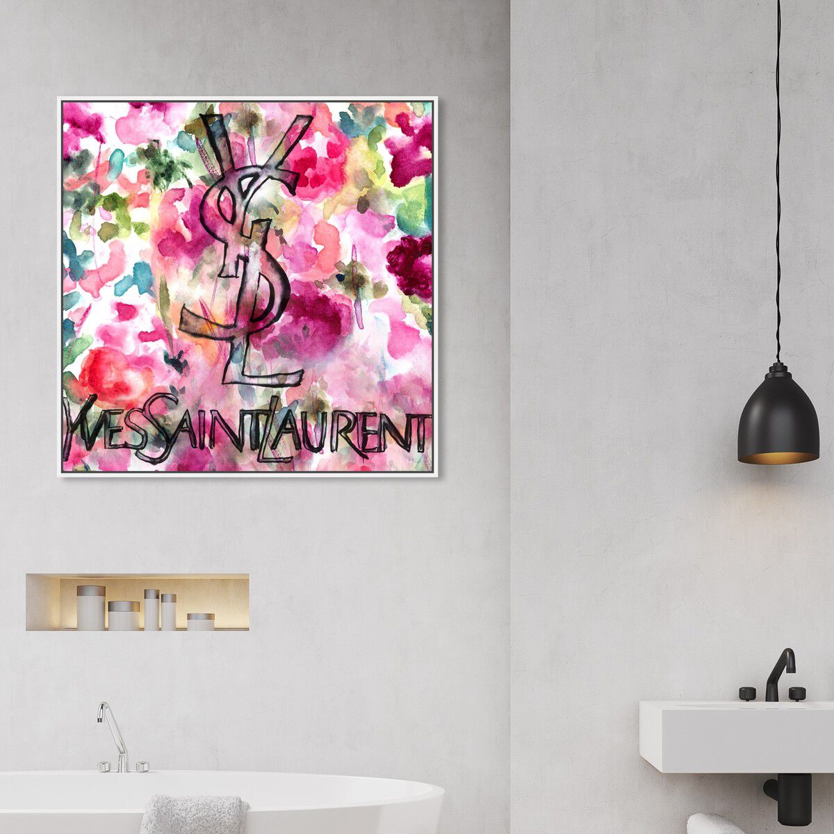 40x40/Framed Canvas/WFL