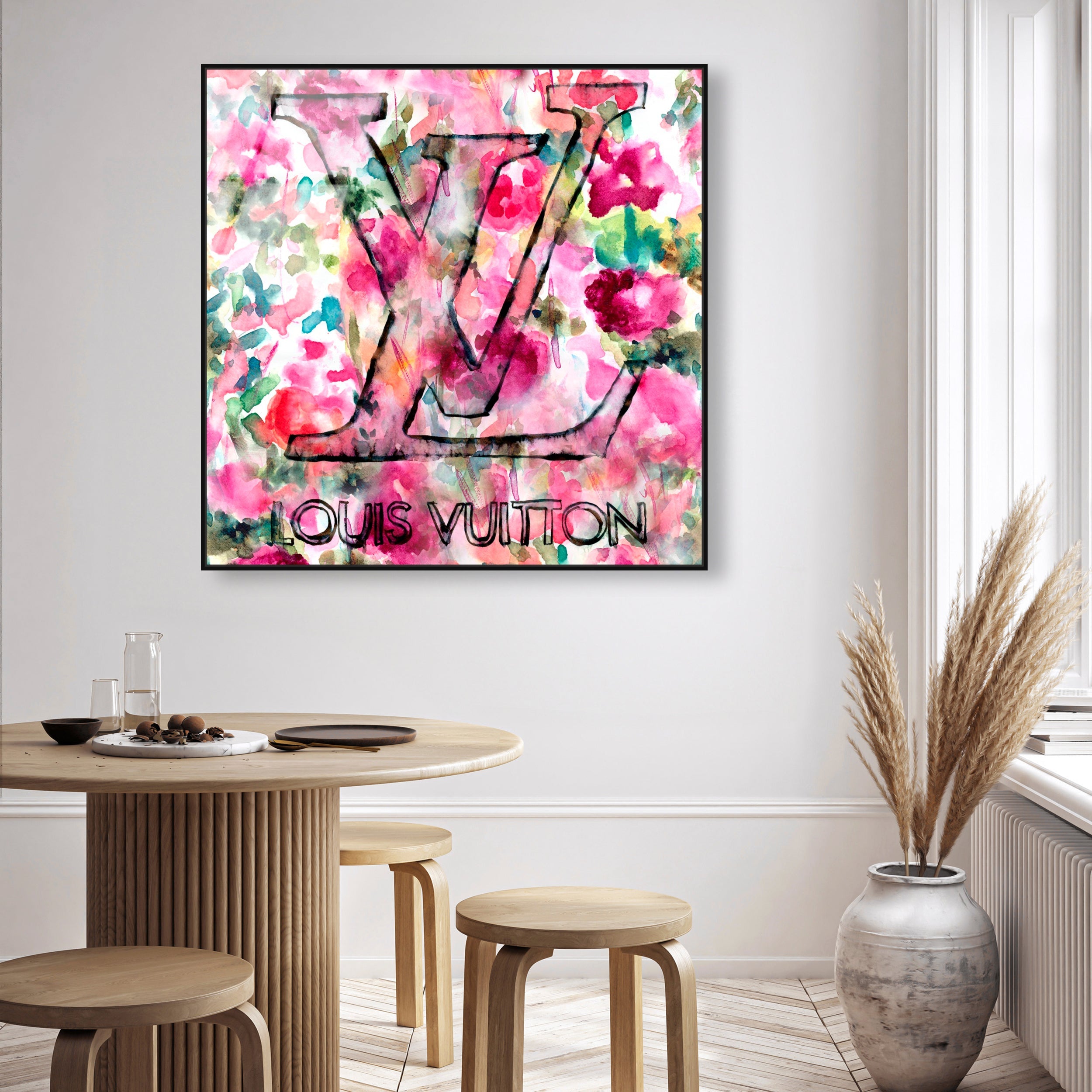 【アート】LOUIS VUITTON オリバーガル　確実正規品　約31×31cm 12619_40x40_ACRY_BFL_b_2x_c792
