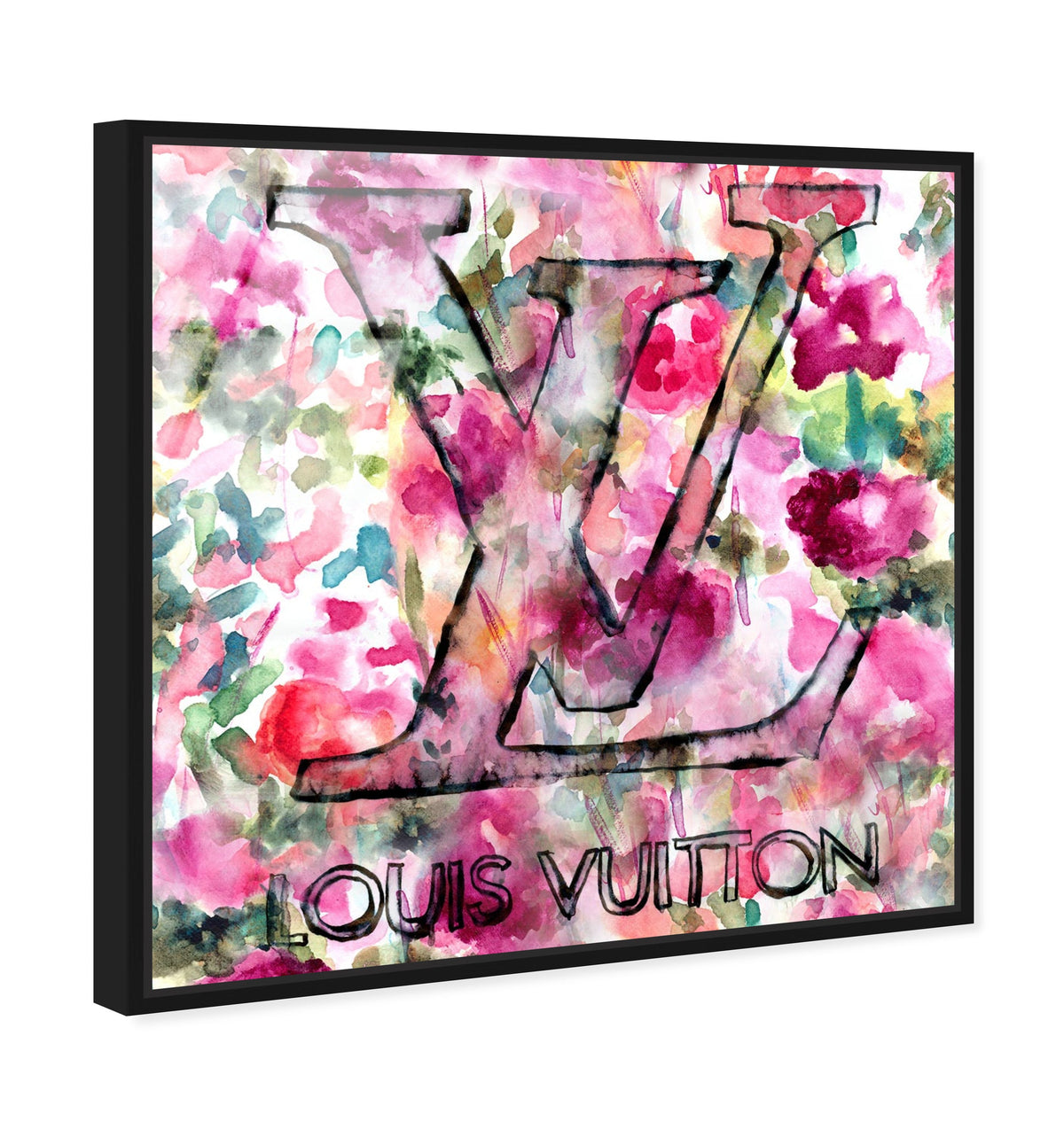 LV Garden: Fashion Inspired Floral Wall Art | Oliver Gal