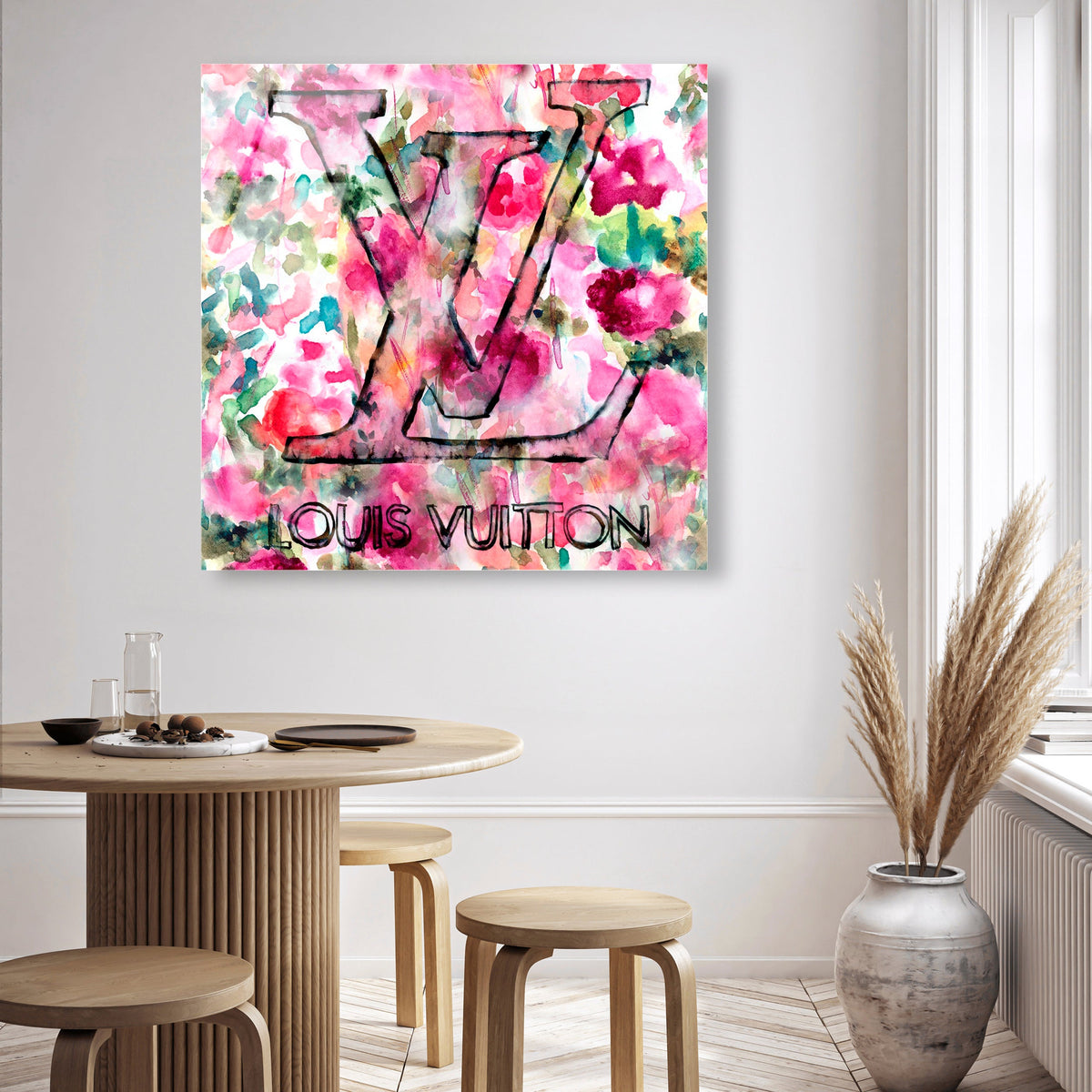 LV Garden: Fashion Inspired Floral Wall Art | Oliver Gal
