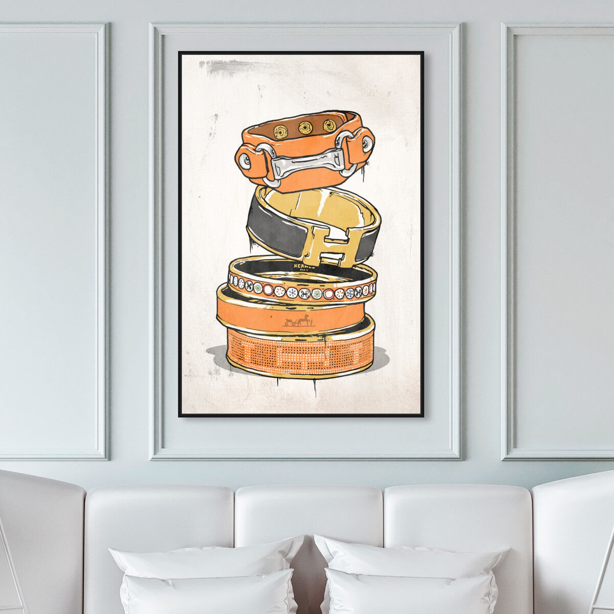 36x54/Framed Canvas/BFL