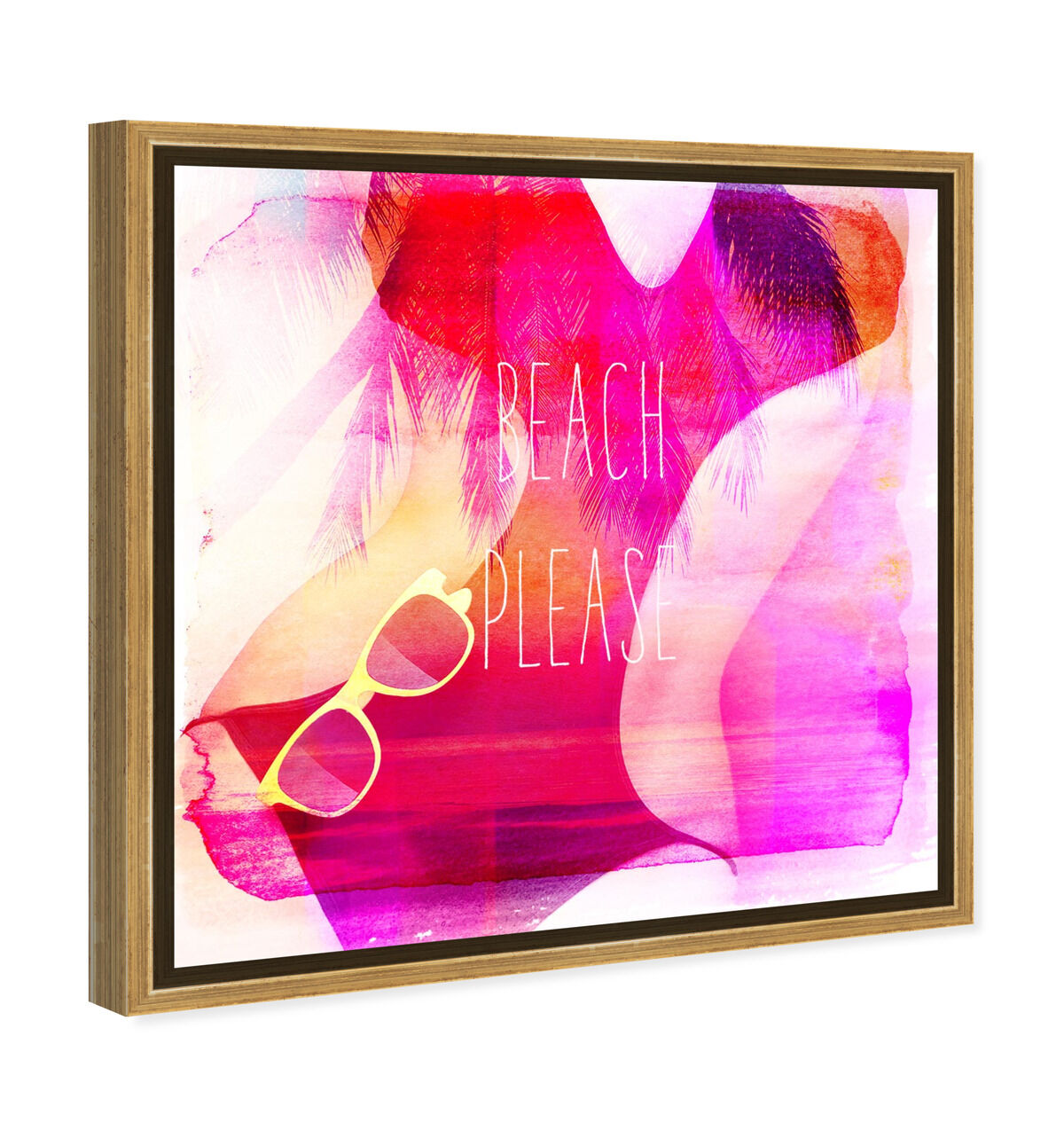 40x40/Framed Canvas/PSGLD