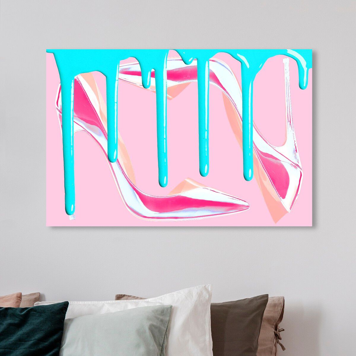Delicious Shoes | Wall Art by Oliver Gal