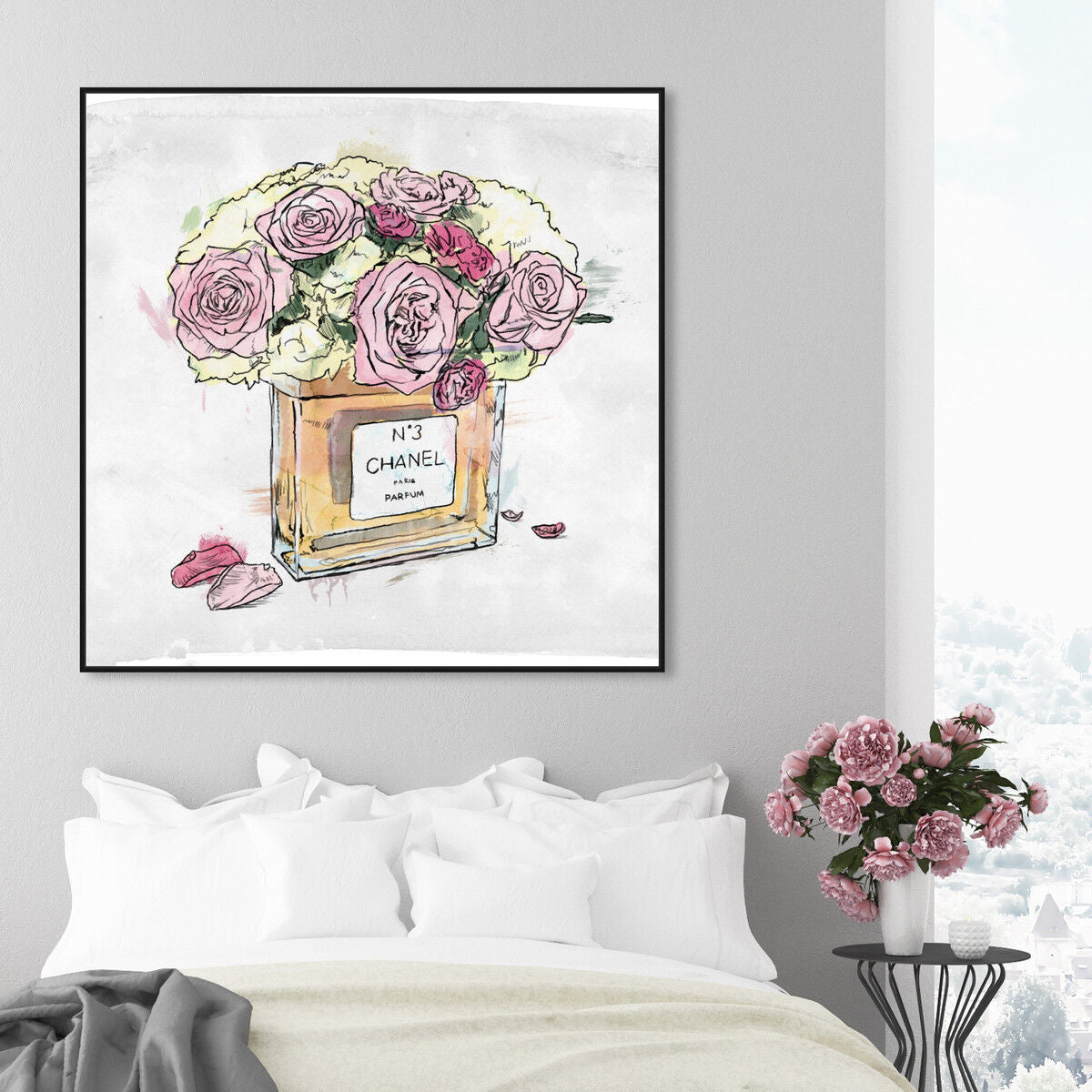 40x40/Framed Canvas/BFL