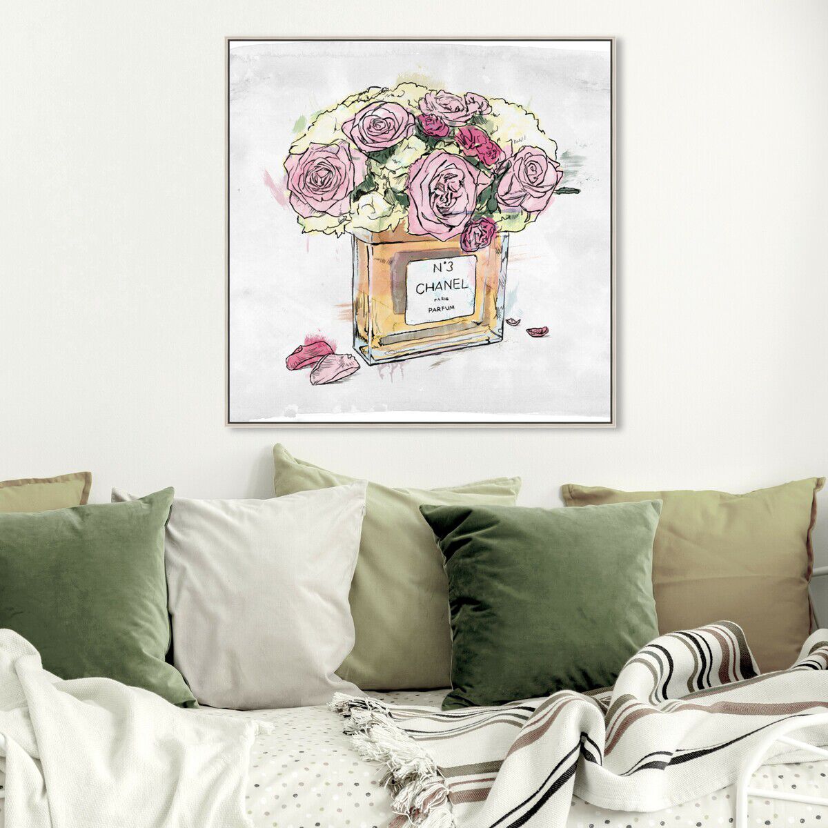 40x40/Framed Canvas/CFL