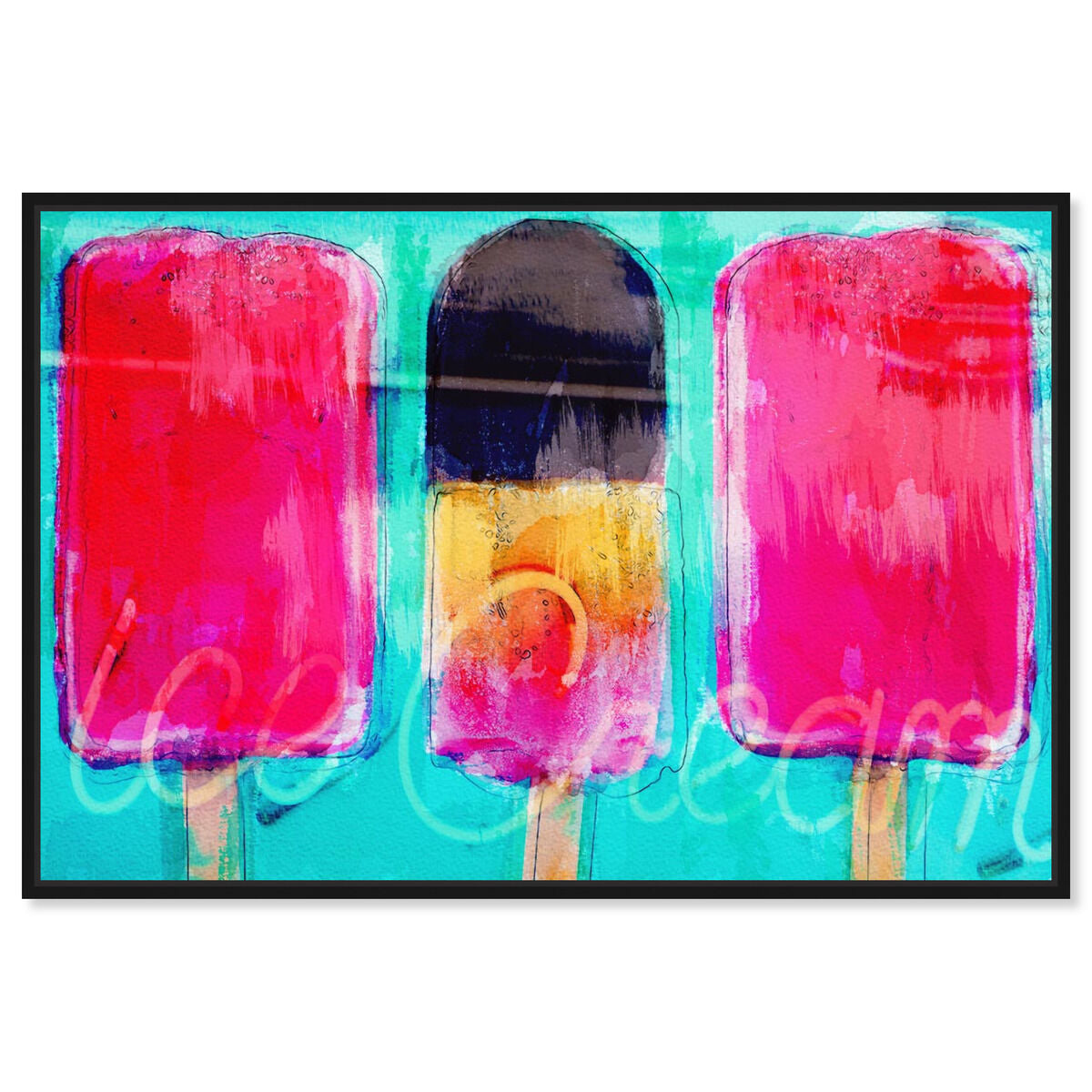 54x36/Framed Canvas/BFL