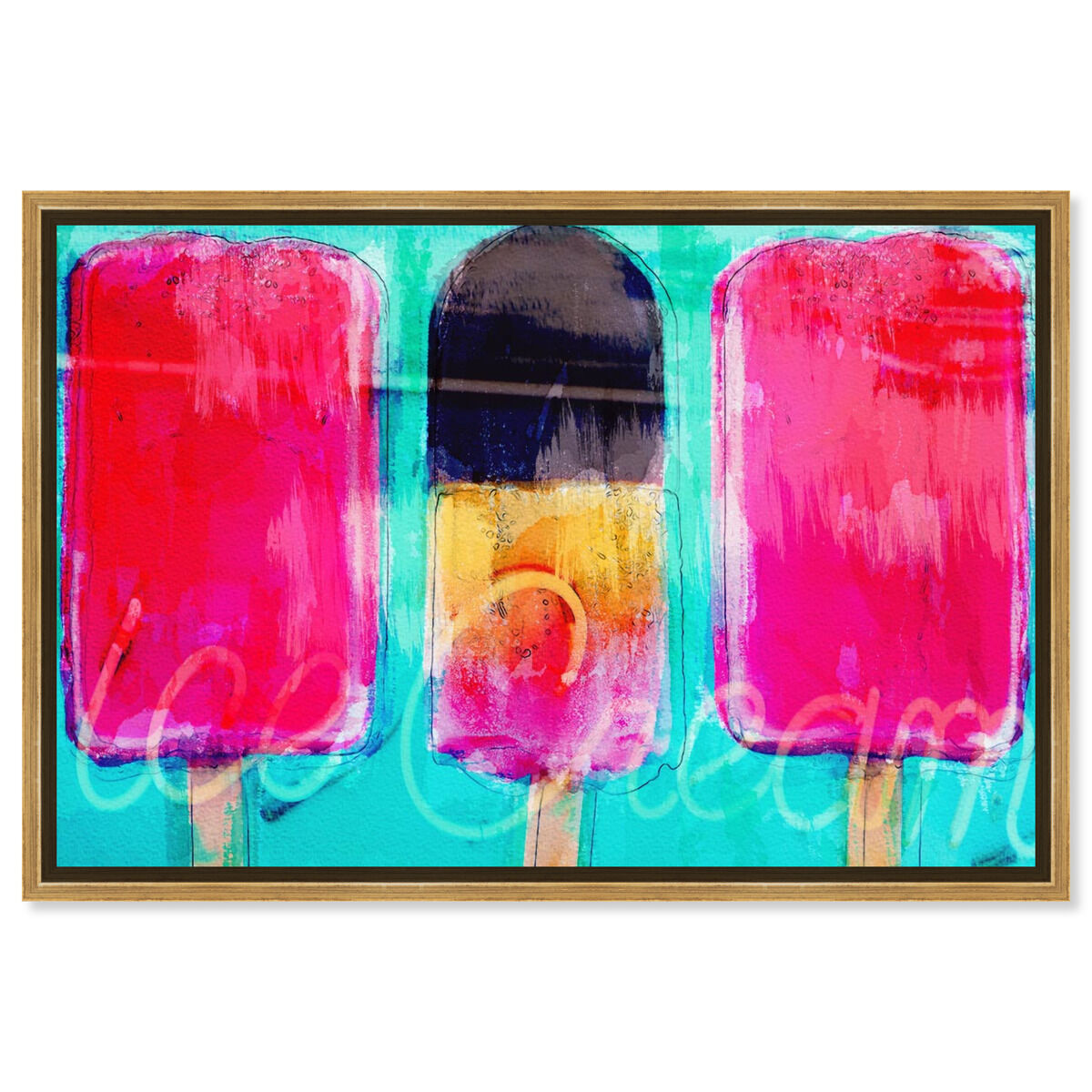54x36/Framed Canvas/PSGLD