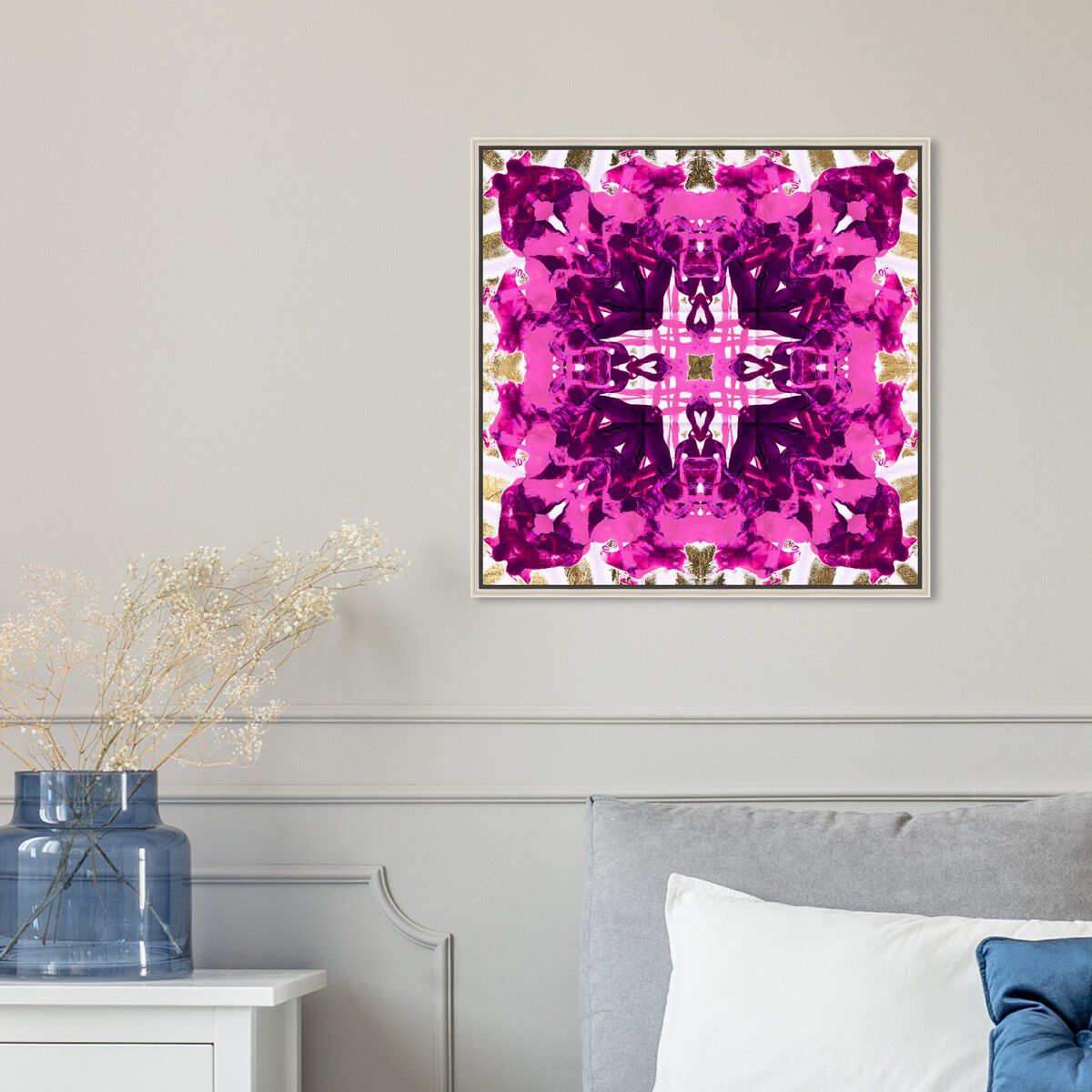 40x40/Framed Canvas/CFL