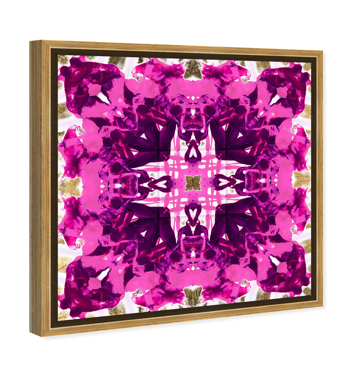 40x40/Framed Canvas/PSGLD