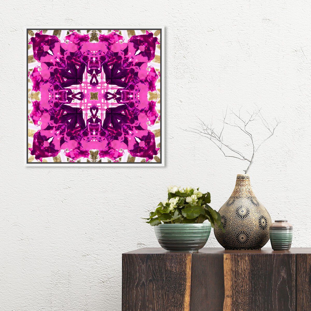40x40/Framed Canvas/WFL