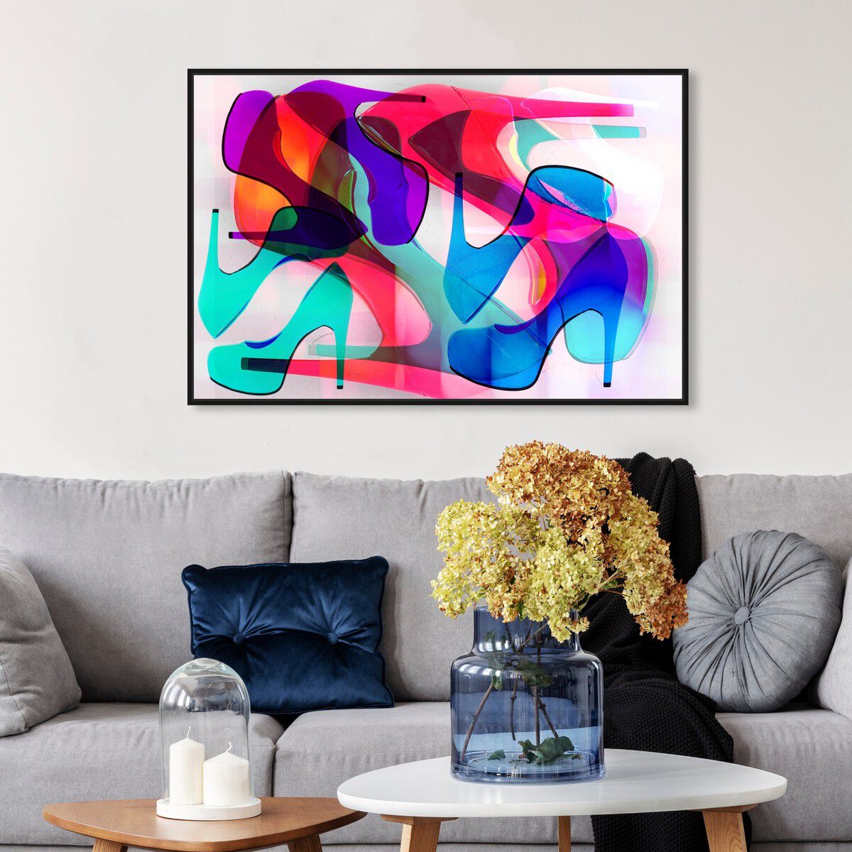 54x36/Framed Canvas/BFL