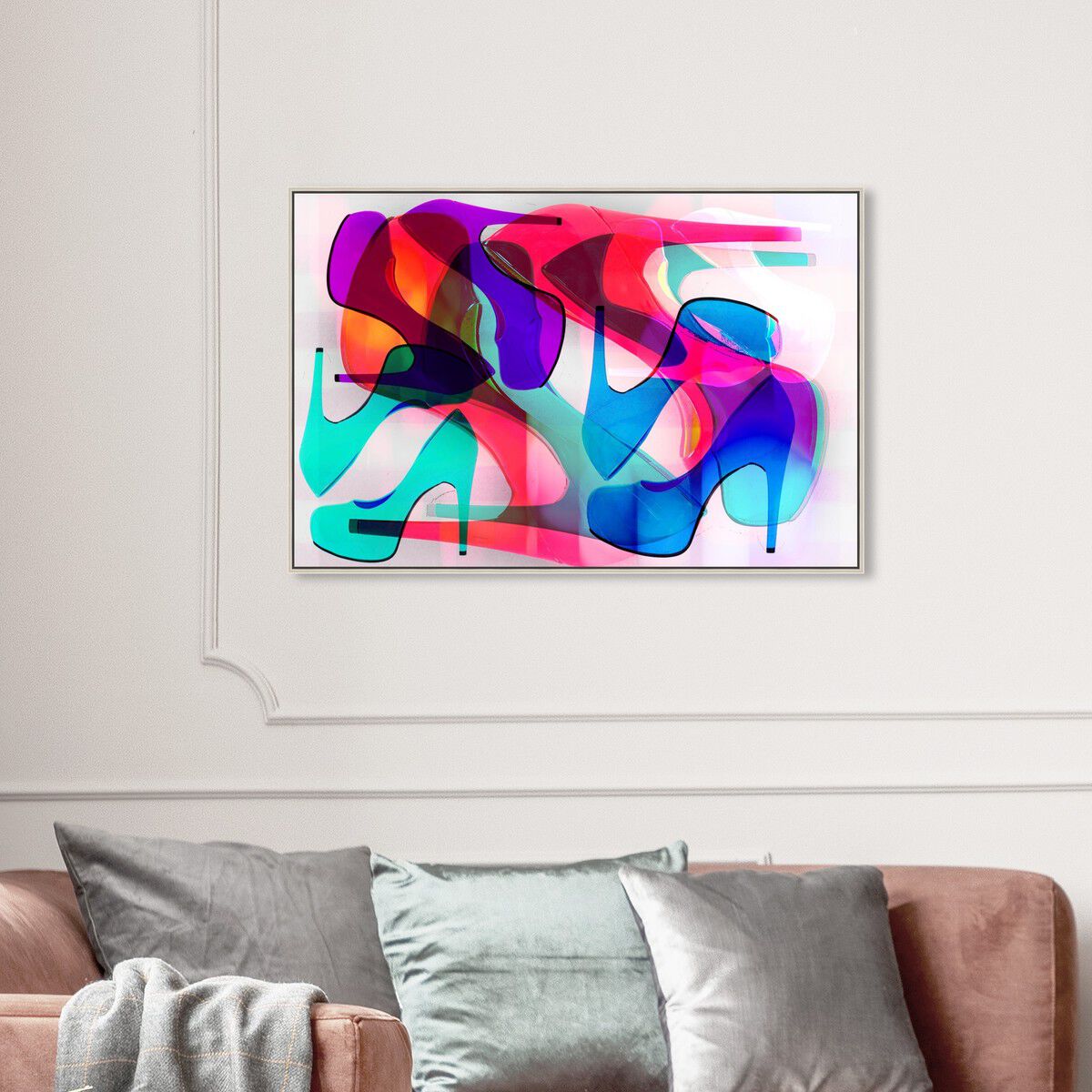 54x36/Framed Canvas/CFL