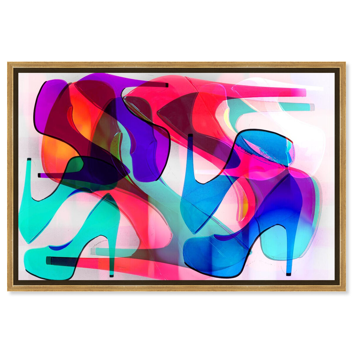 54x36/Framed Canvas/PSGLD