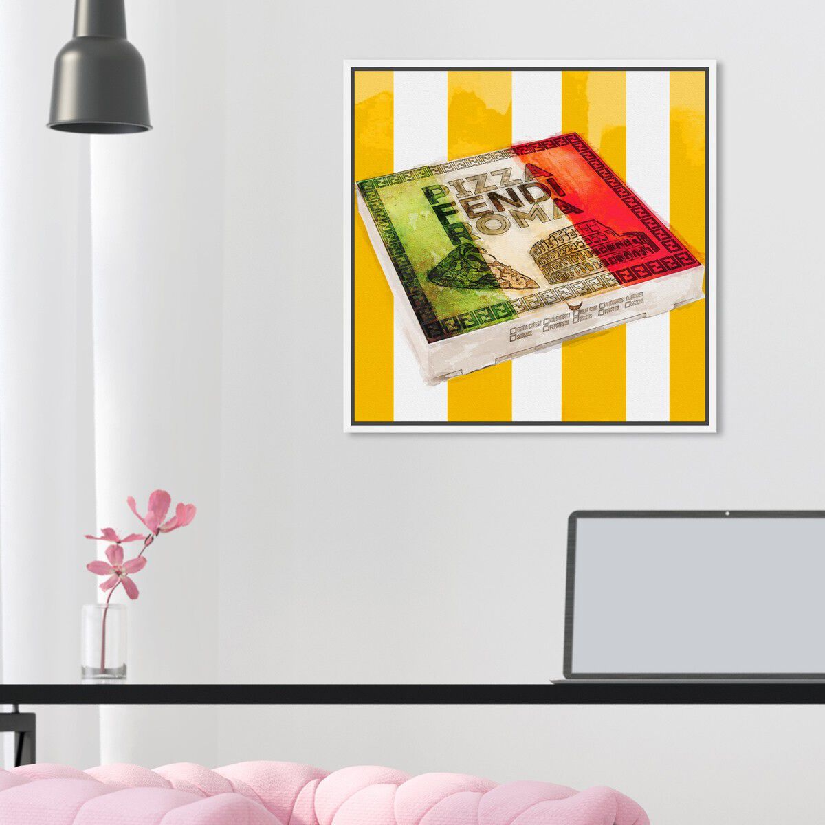 40x40/Framed Canvas/WFL