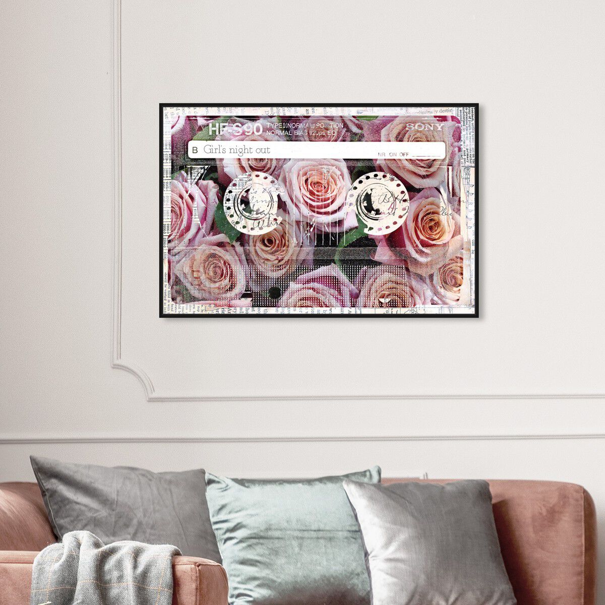 54x36/Framed Canvas/BFL