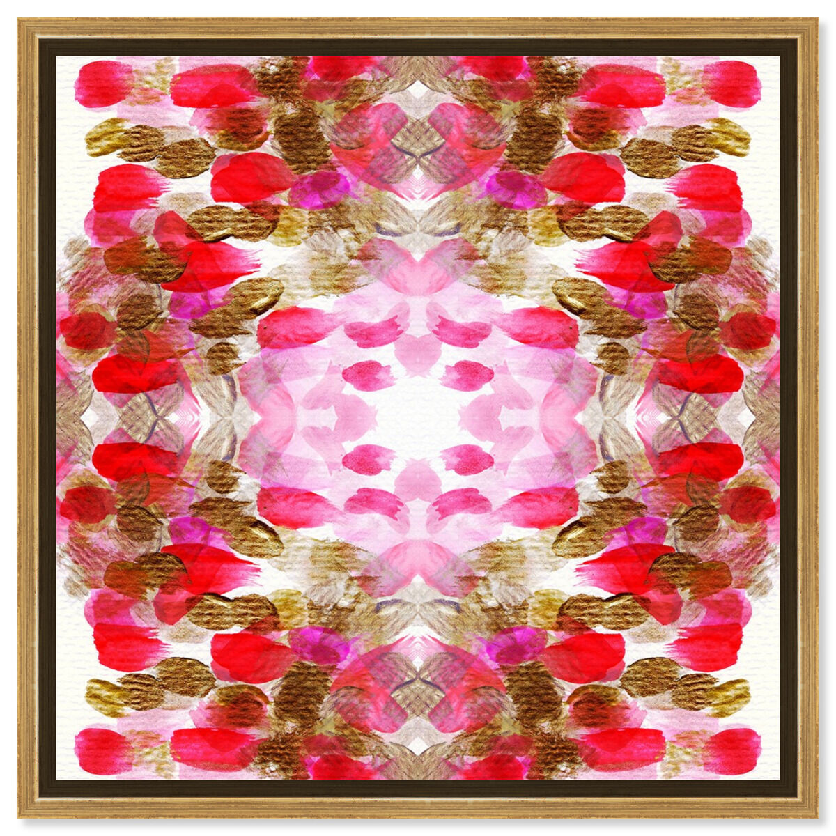 40x40/Framed Canvas/PSGLD