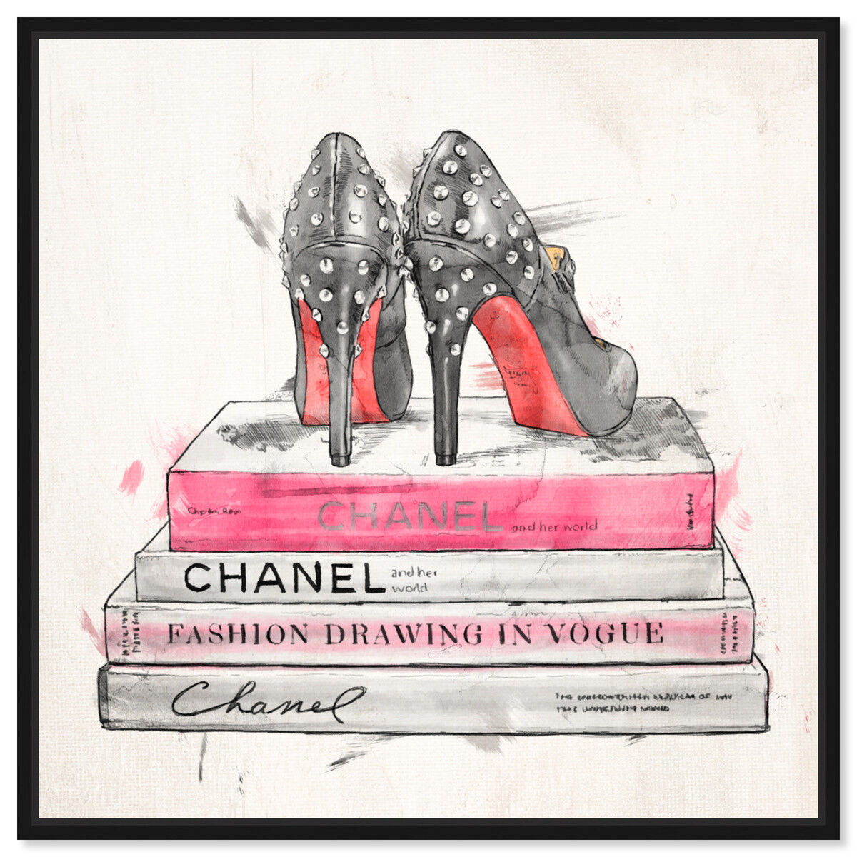 Spiked Up Pumps