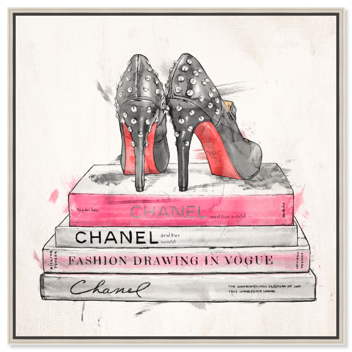 Spiked Up Pumps