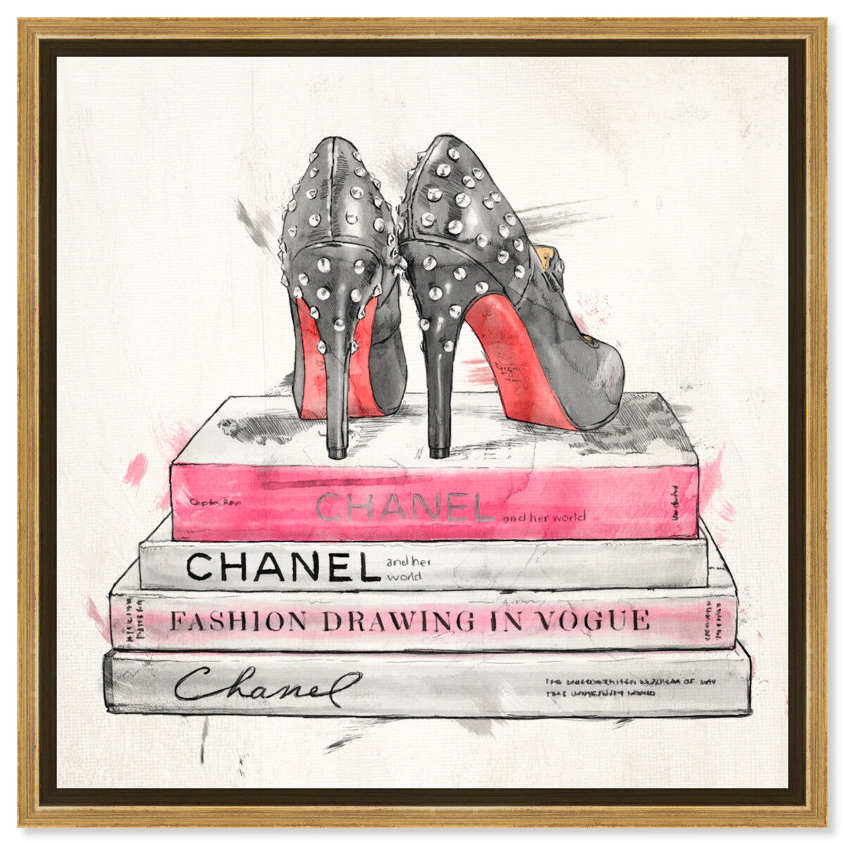 Spiked Up Pumps