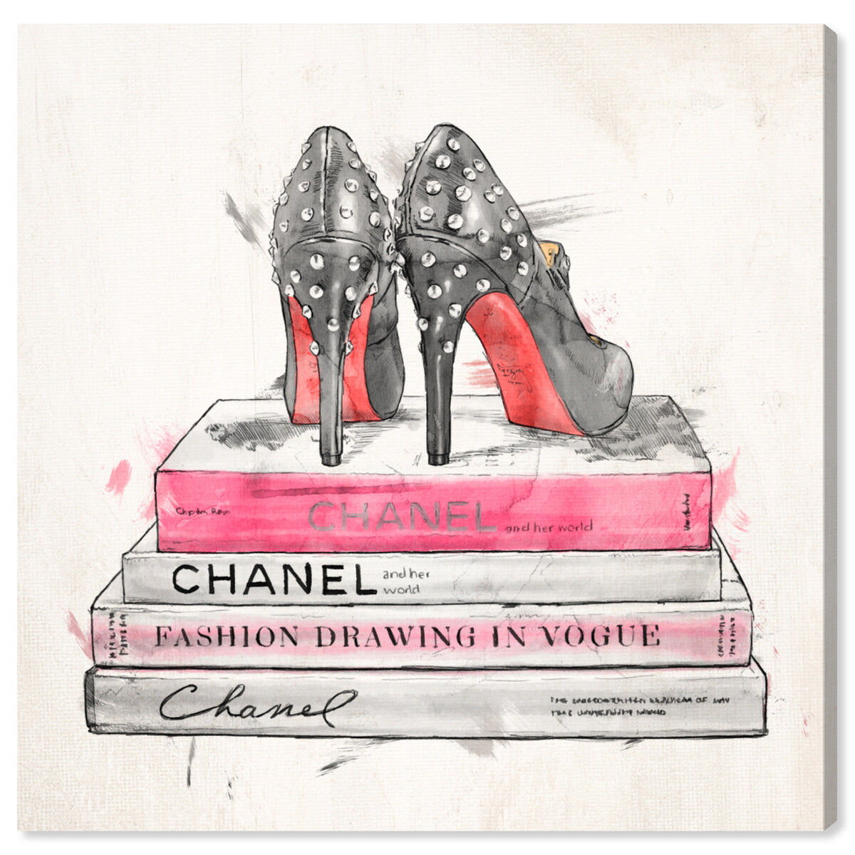 Spiked Up Pumps