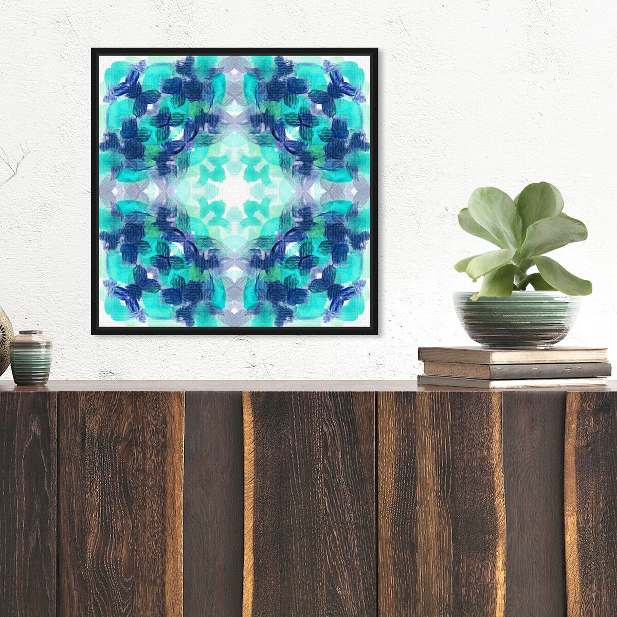 40x40/Framed Canvas/BFL