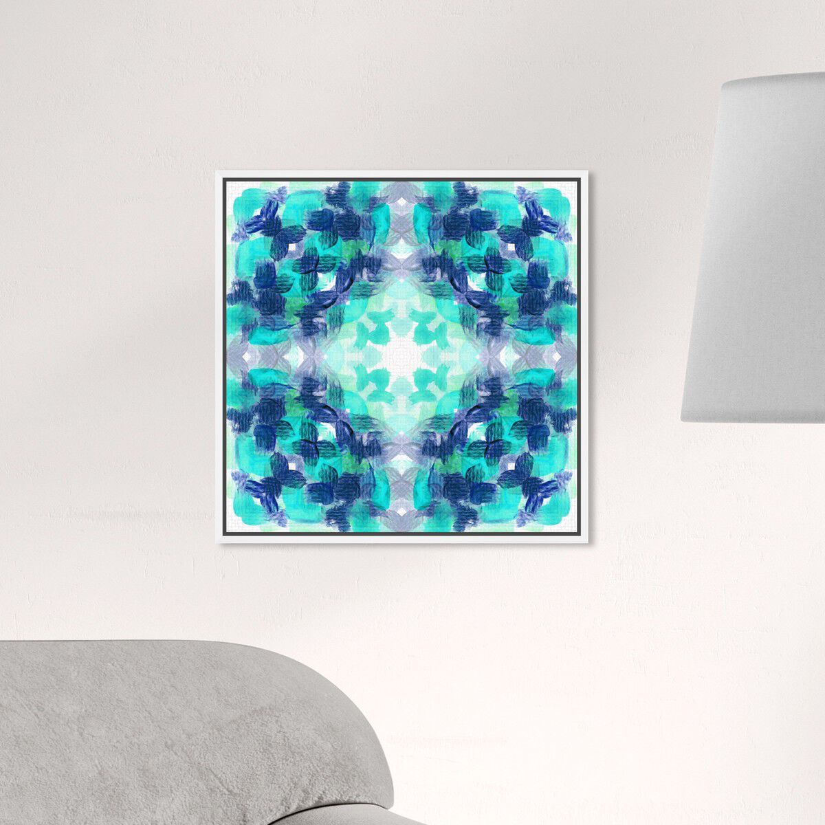 40x40/Framed Canvas/WFL