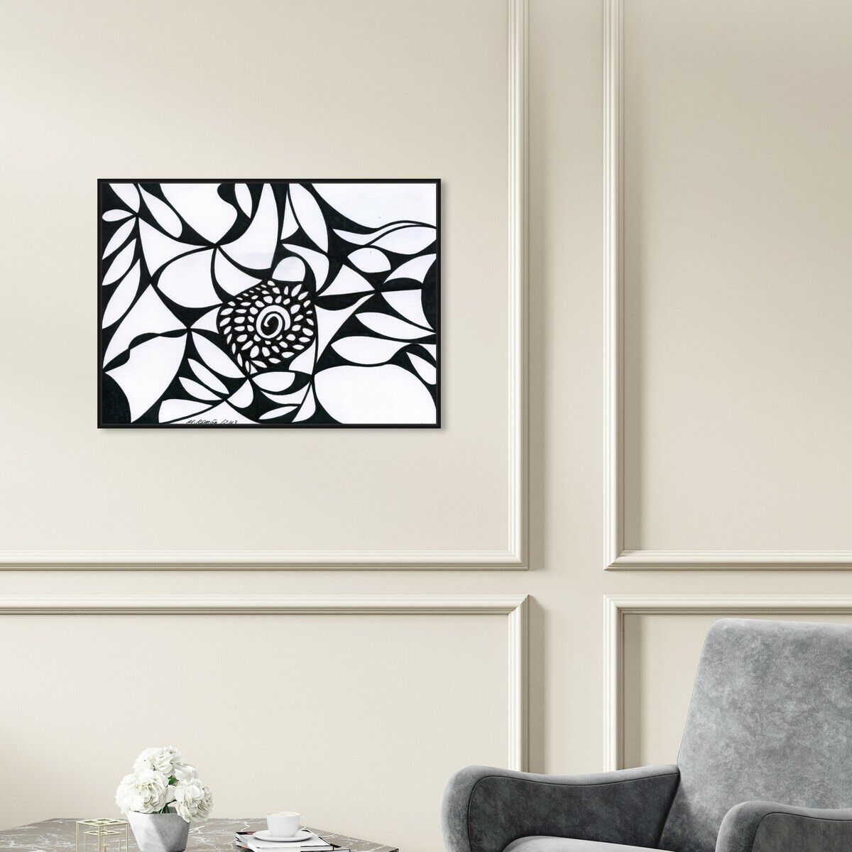 45x36/Framed Canvas/BFL