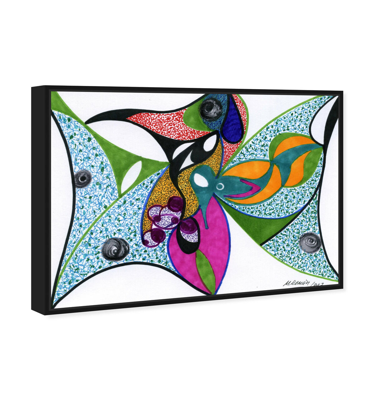 45x36/Framed Canvas/BFL
