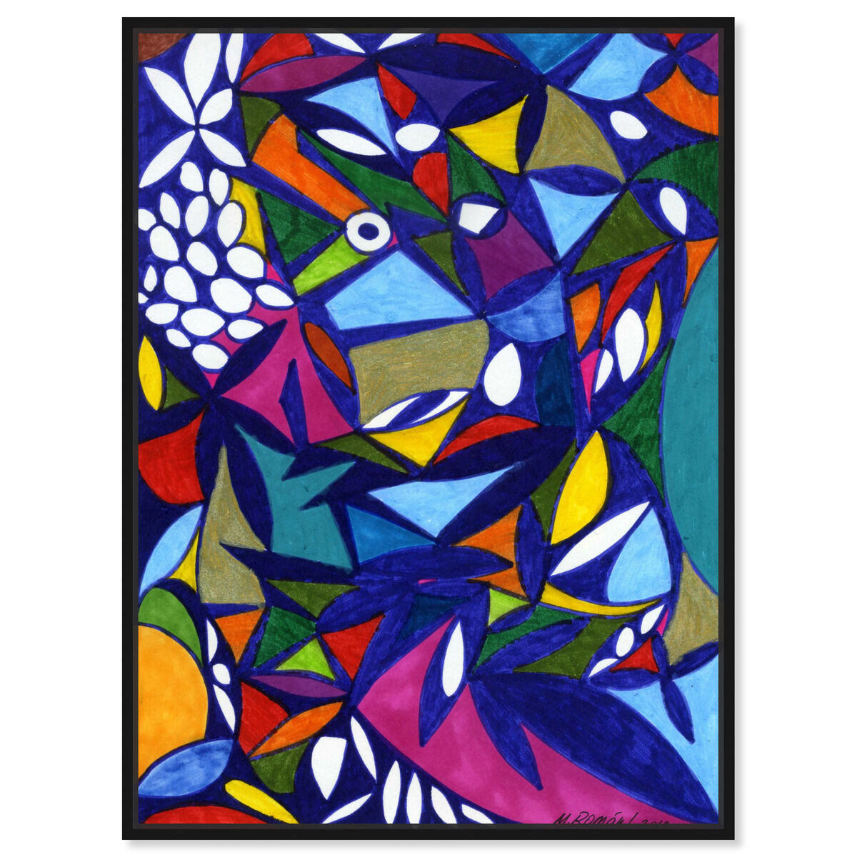36x45/Framed Canvas/BFL