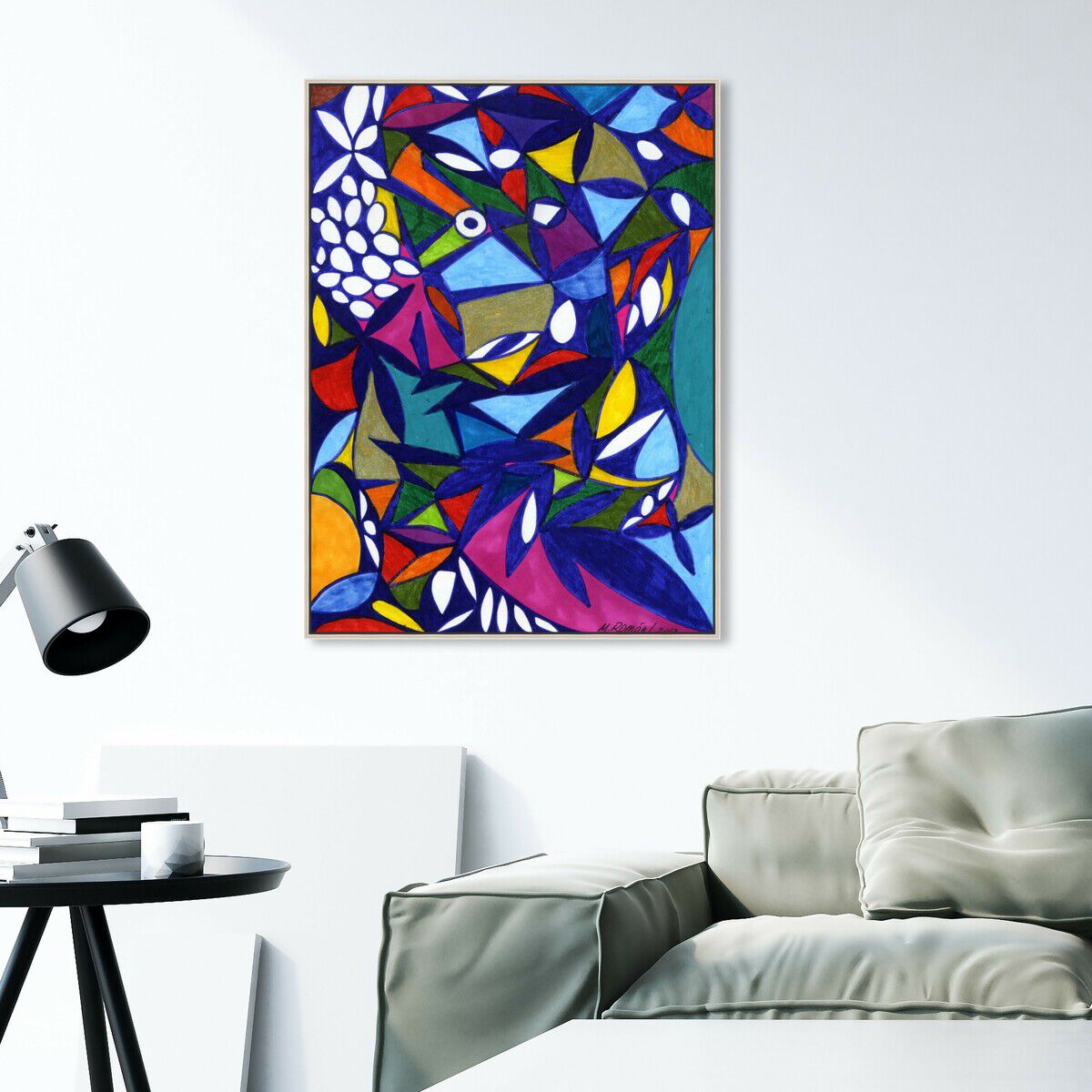 36x45/Framed Canvas/CFL