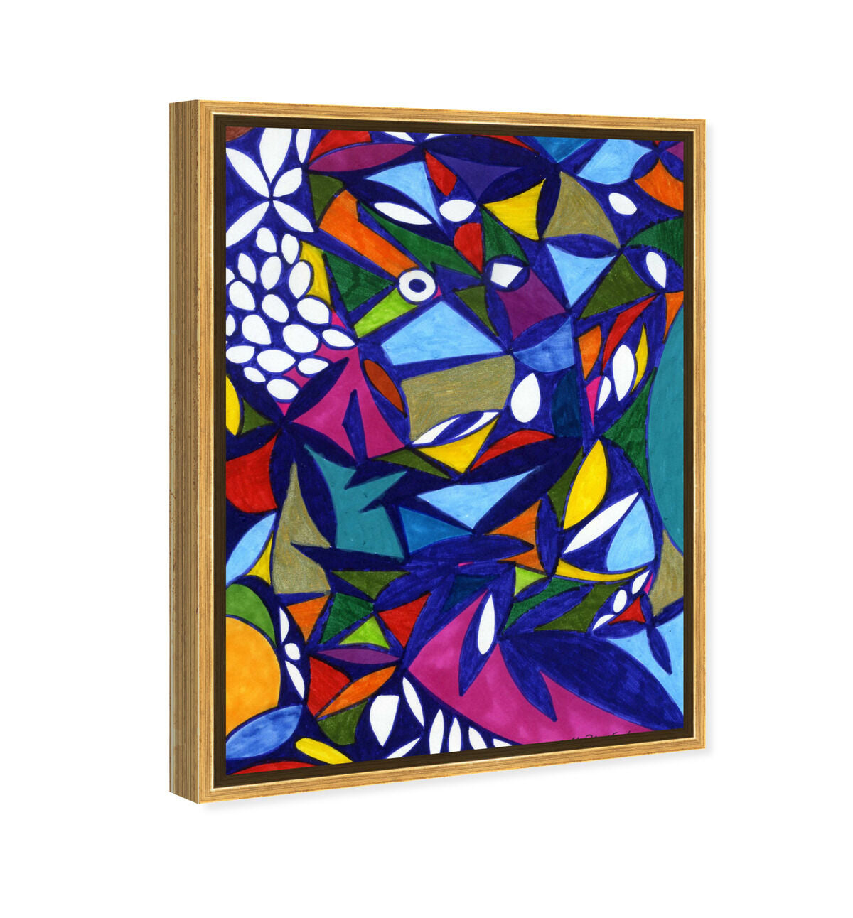 36x45/Framed Canvas/PSGLD