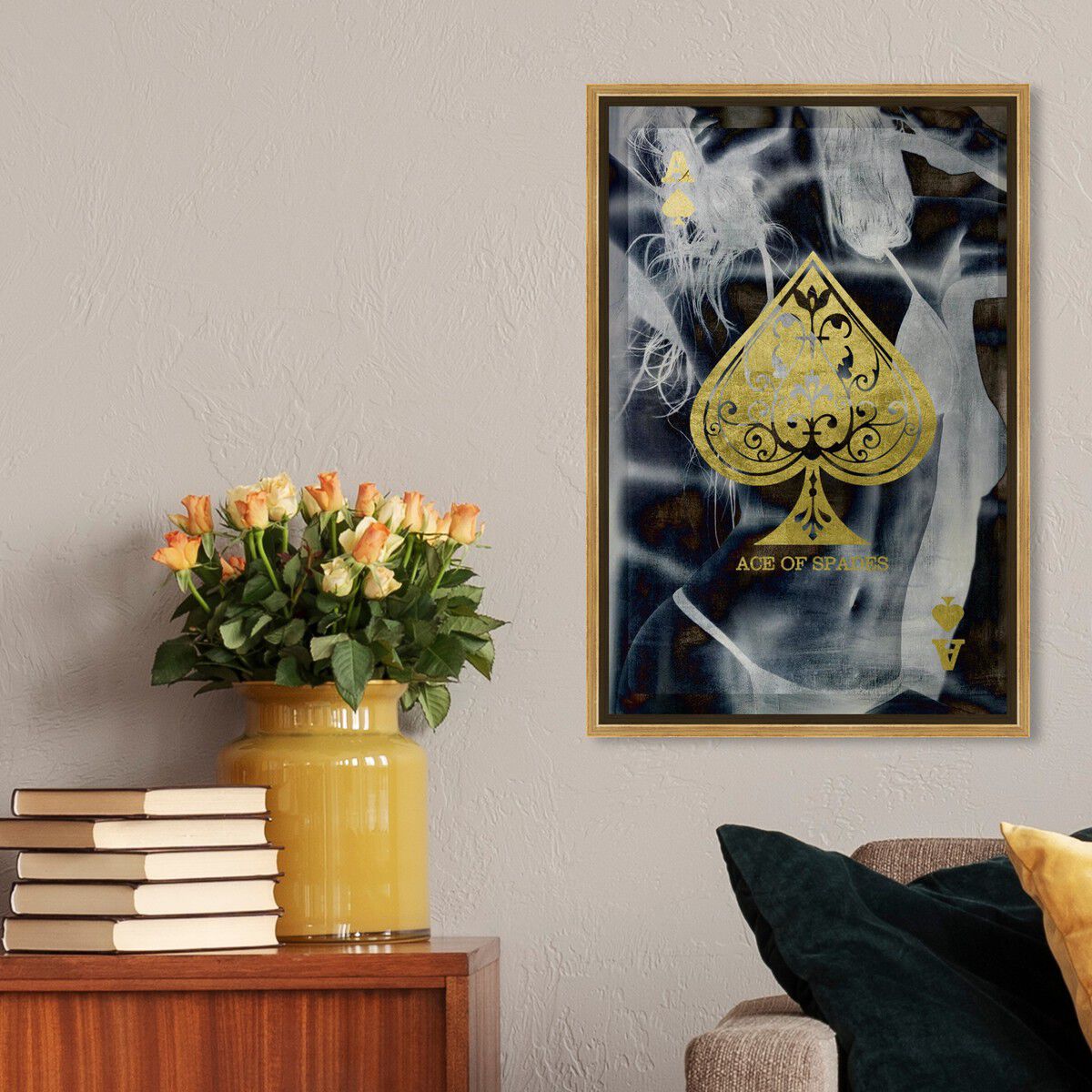 36x54/Framed Canvas/PSGLD