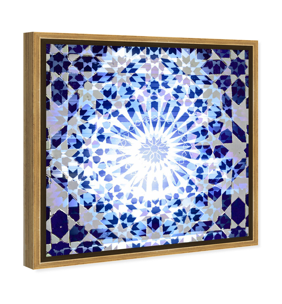 40x40/Framed Canvas/PSGLD