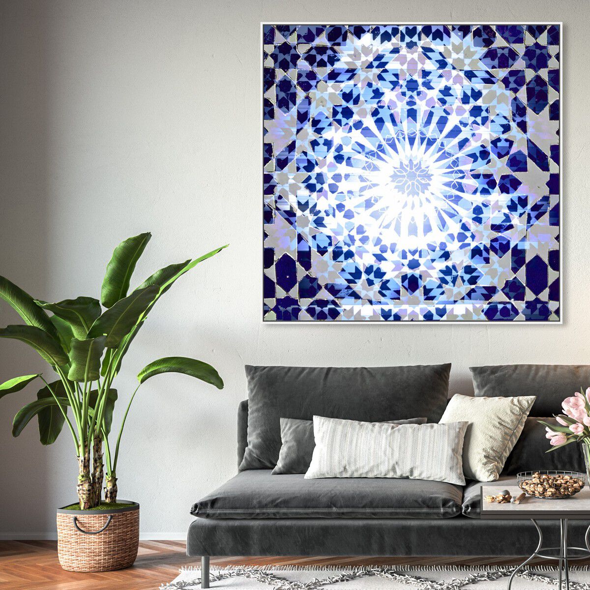 40x40/Framed Canvas/WFL