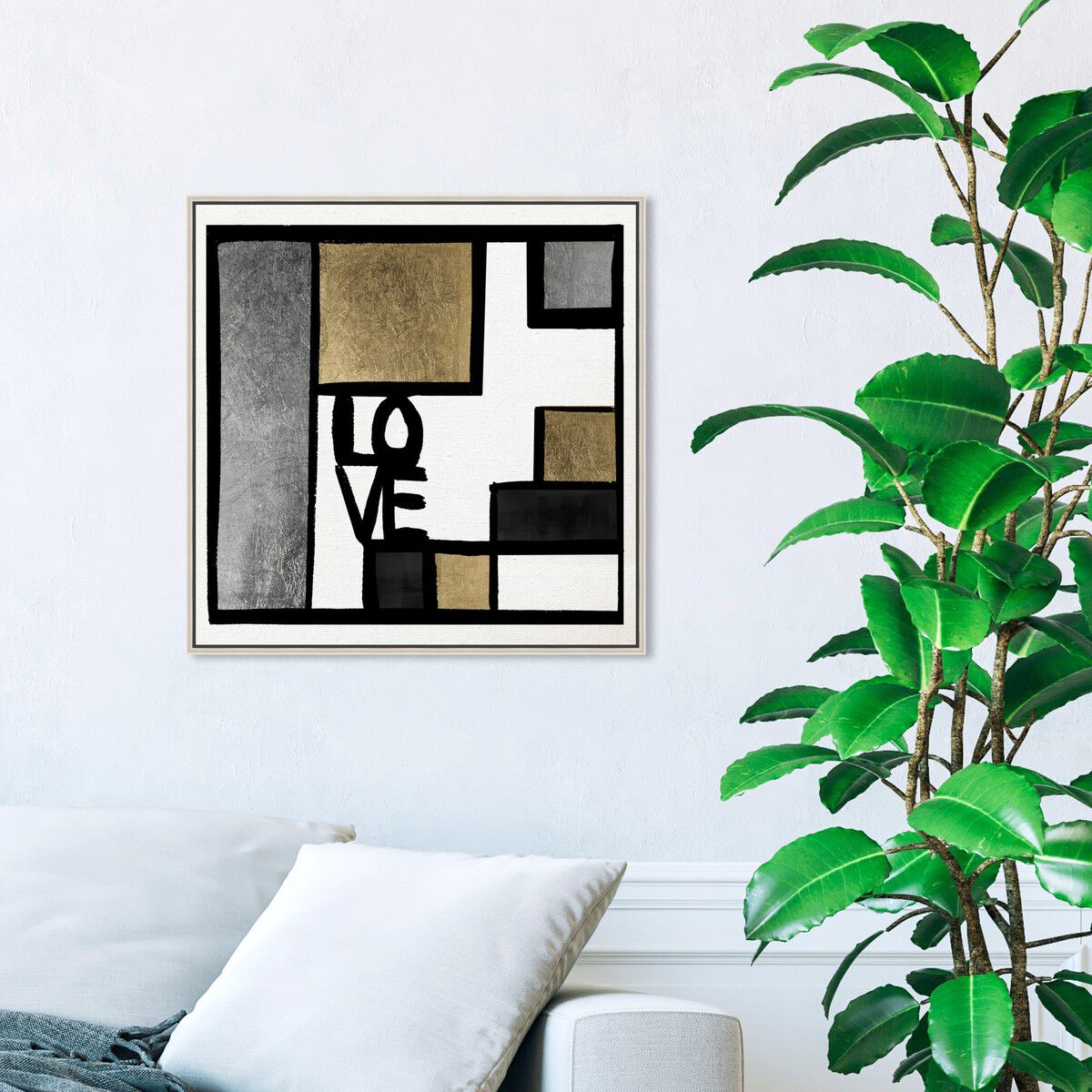 40x40/Framed Canvas/CFL
