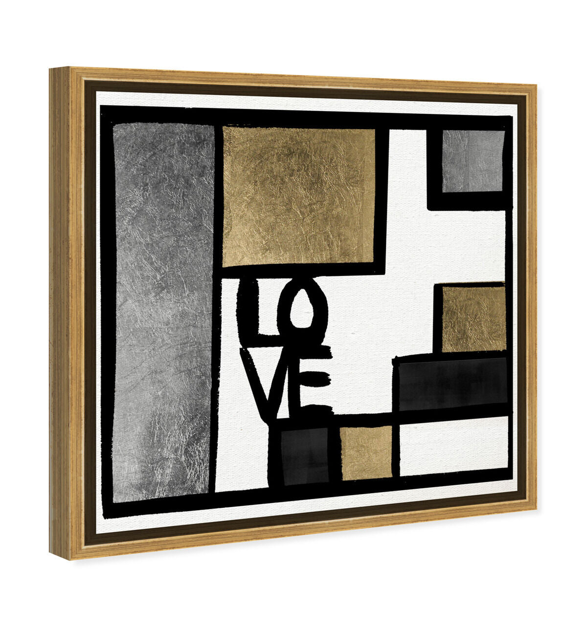 40x40/Framed Canvas/PSGLD